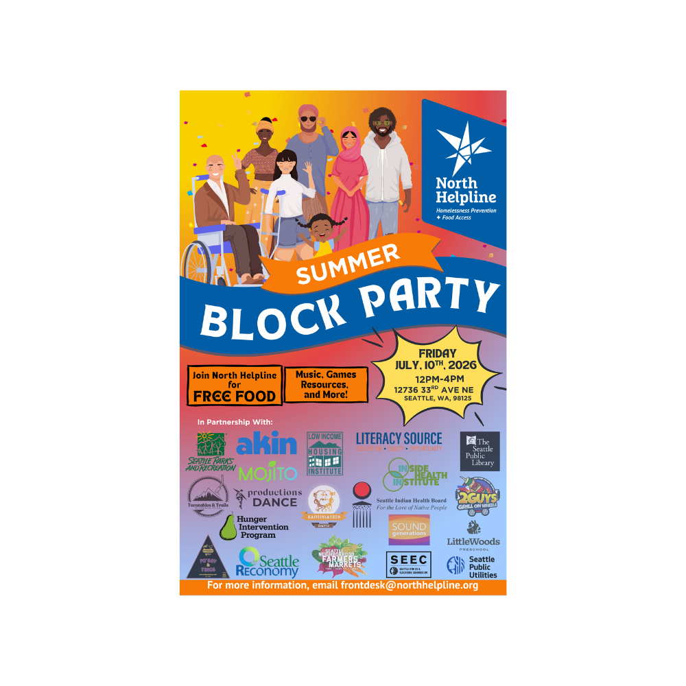North Helpline: Summer Block Party