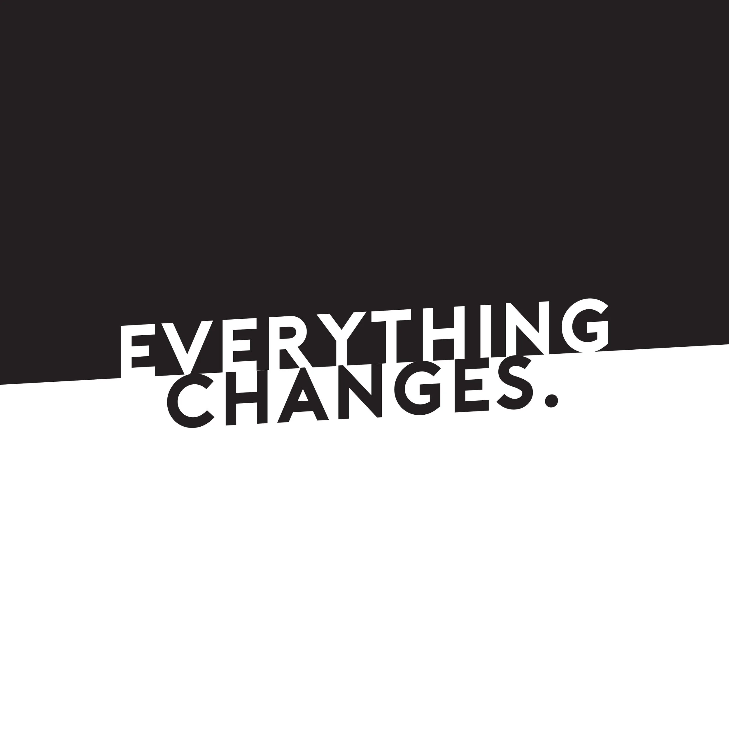 A bold, high-contrast social graphic designed to stop the scroll with minimal words and strong composition.