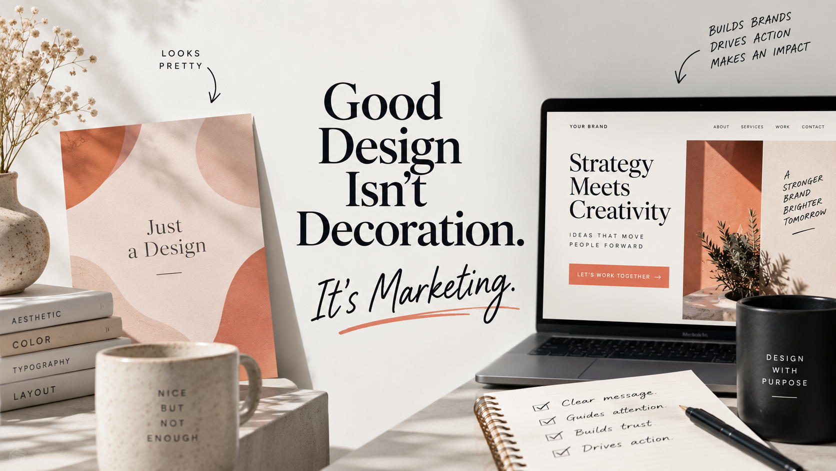 Good Design Isn't Decoration. It's Marketing.