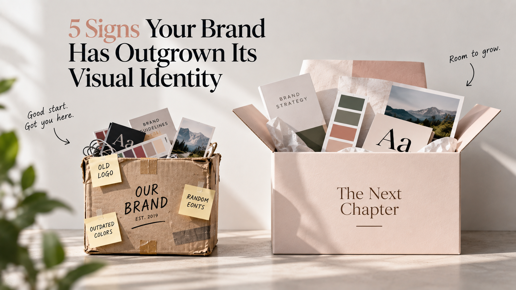 5 Signs Your Brand Has Outgrown Its Visual Identity