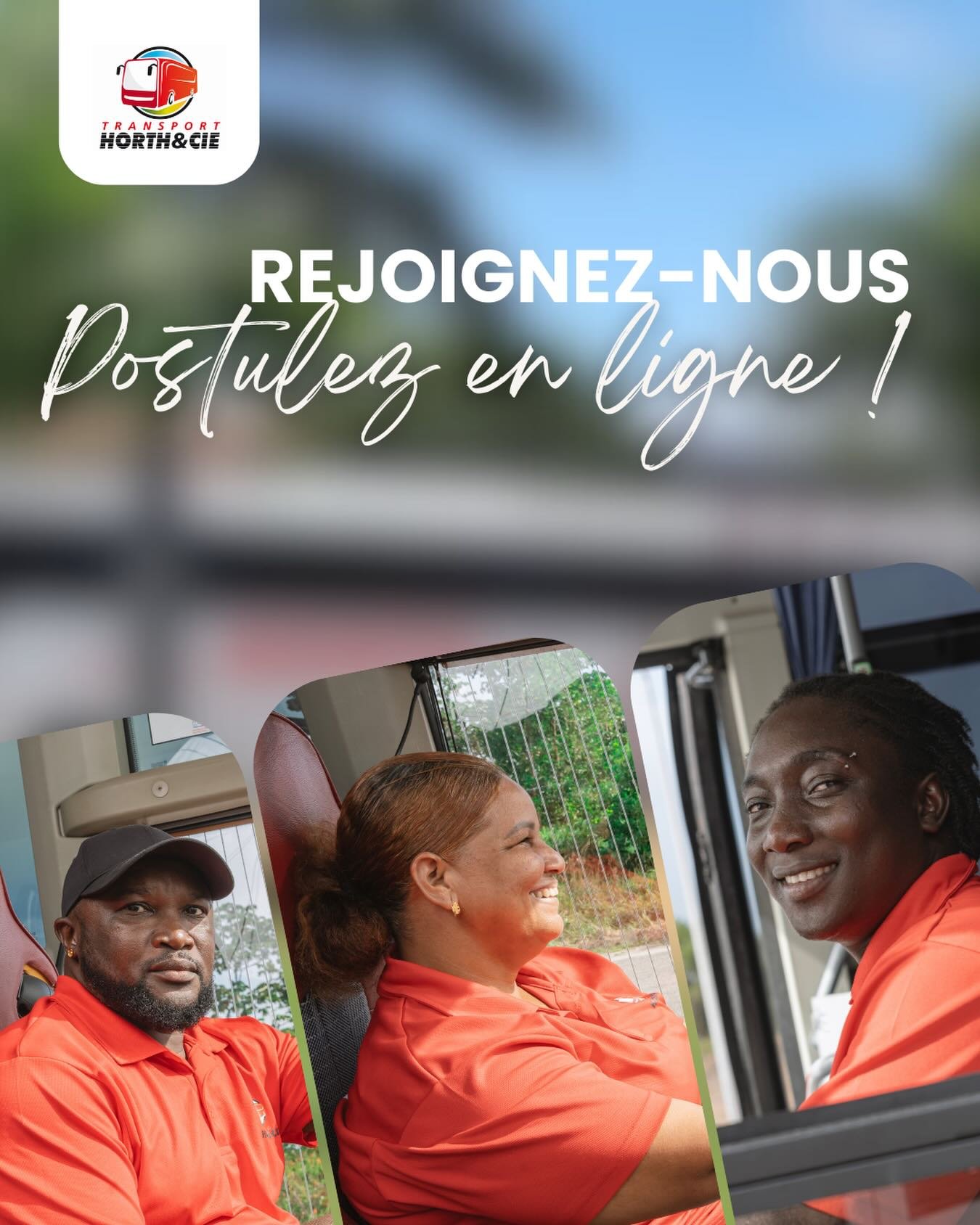 Et si votre prochain d&eacute;fi professionnel commen&ccedil;ait ici ? 🚌

Transport Horth &amp; Cie grandit et nous recherchons de nouveaux talents pour rejoindre notre &eacute;quipe de conducteurs et de professionnels du transport. Passion, sourire