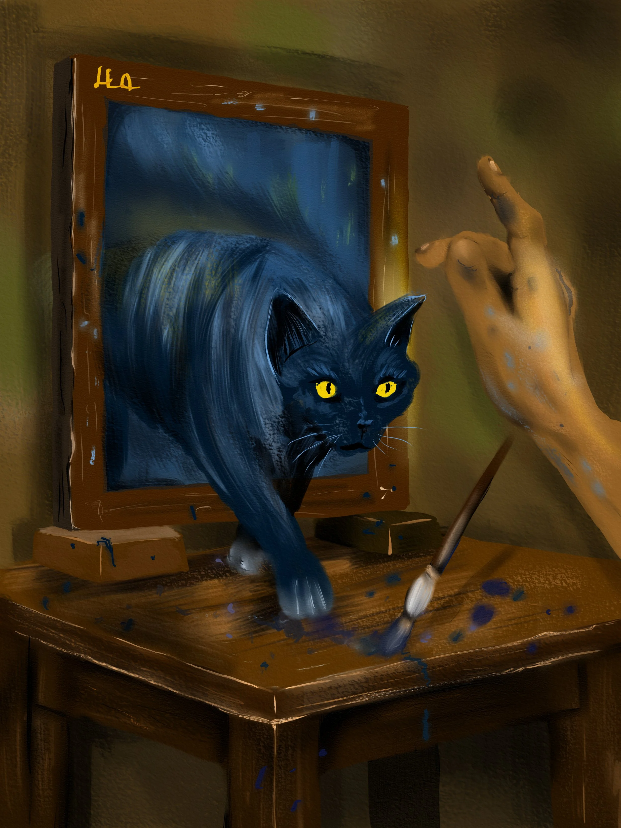 The Painted Cat