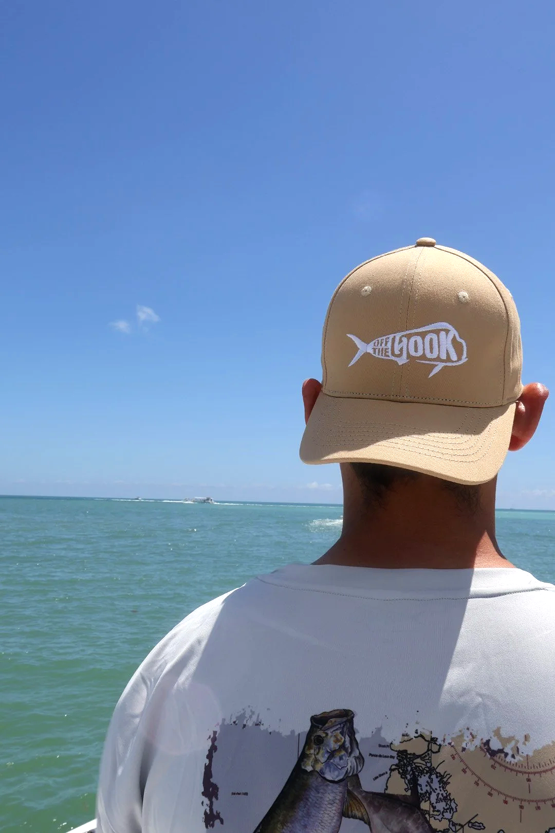 Off The Hook Classic Khaki Logo Hat