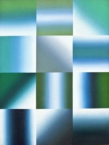 1978, "The Rain Season," 24 x 18 in., Acrylic on Canvas