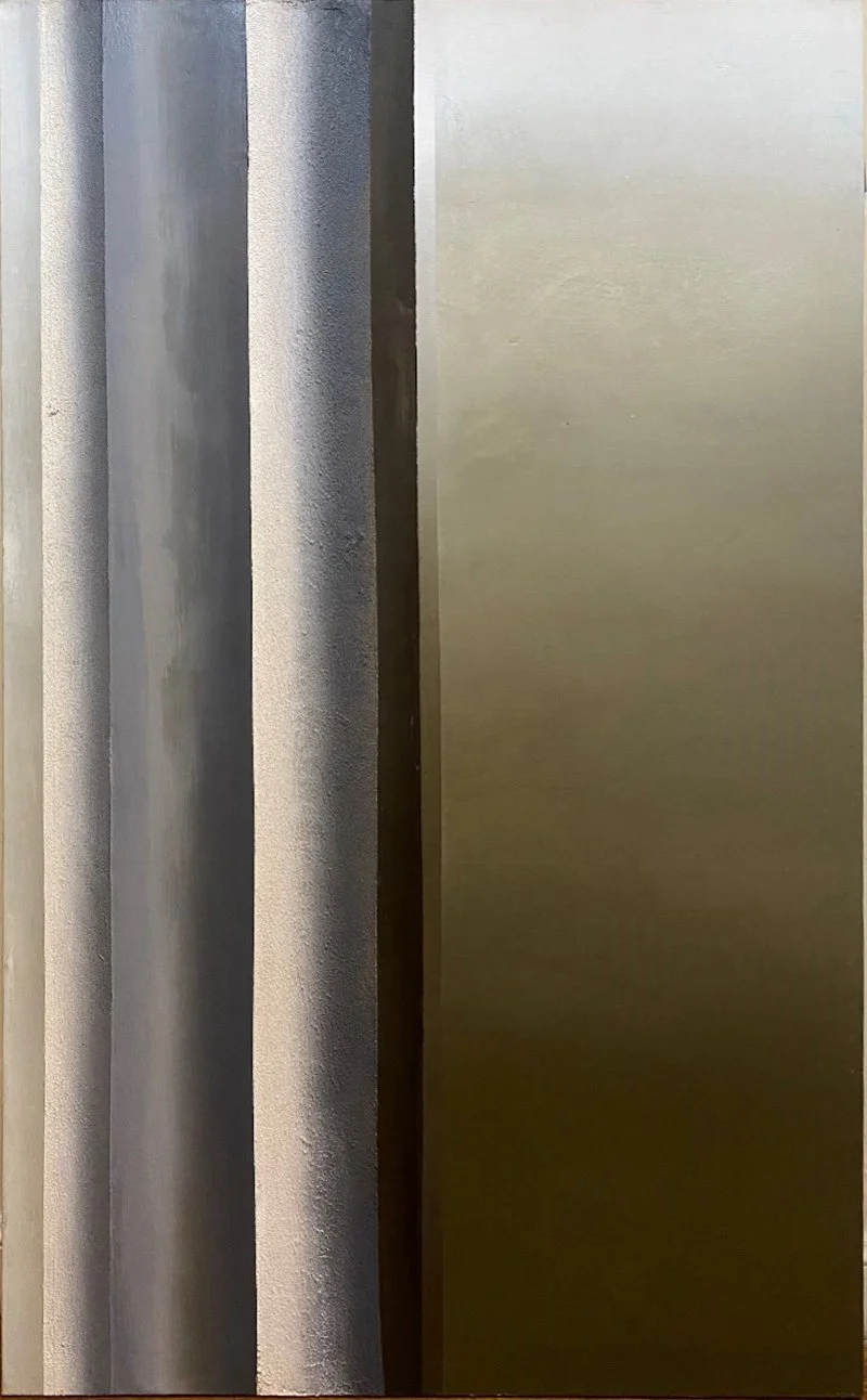 "Untitled," 86 x 52 in., Acrylic on Linen