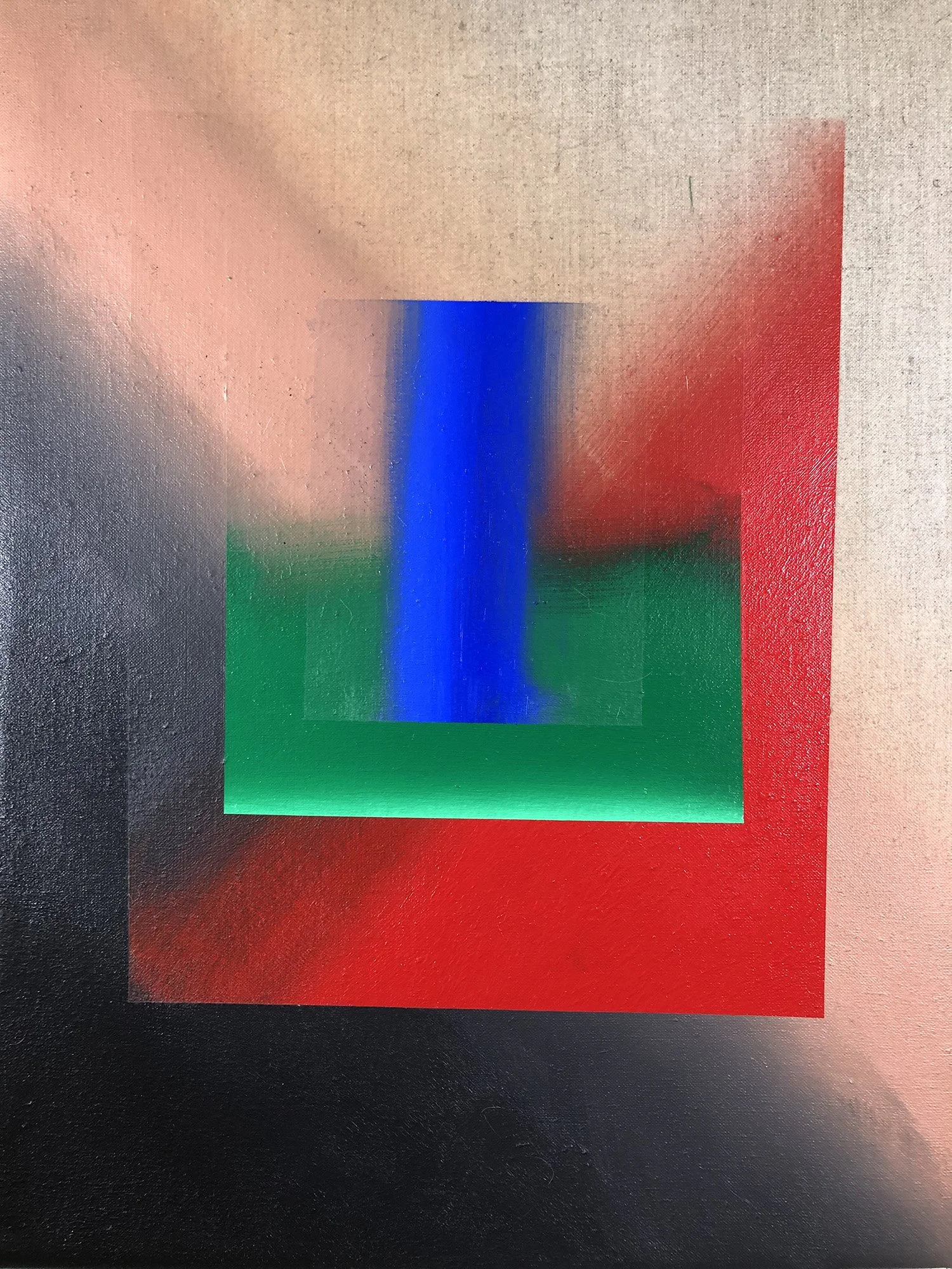 June 2020, "A.M. Series #13," 26 x 20 1/4 in., Acrylic on Linen