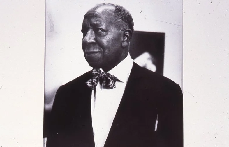 Beauford Delaney, American Center in Paris, 1969. Photo Credit Eddie Barnett.