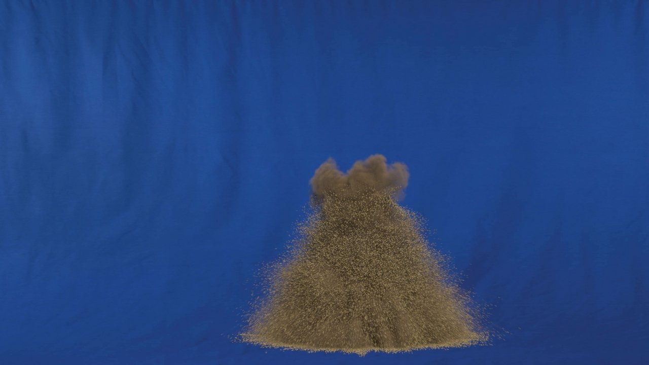 Houdini Sand Explosion Asset