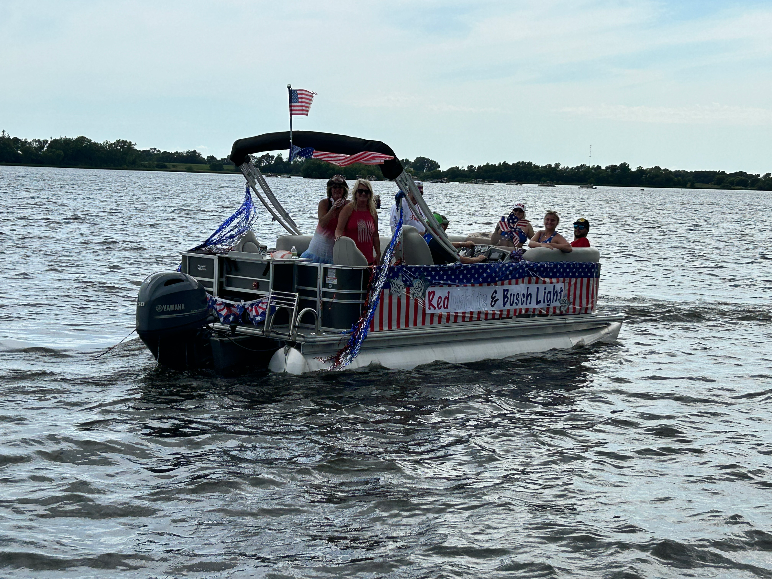 Team Red, White, & Busch Light