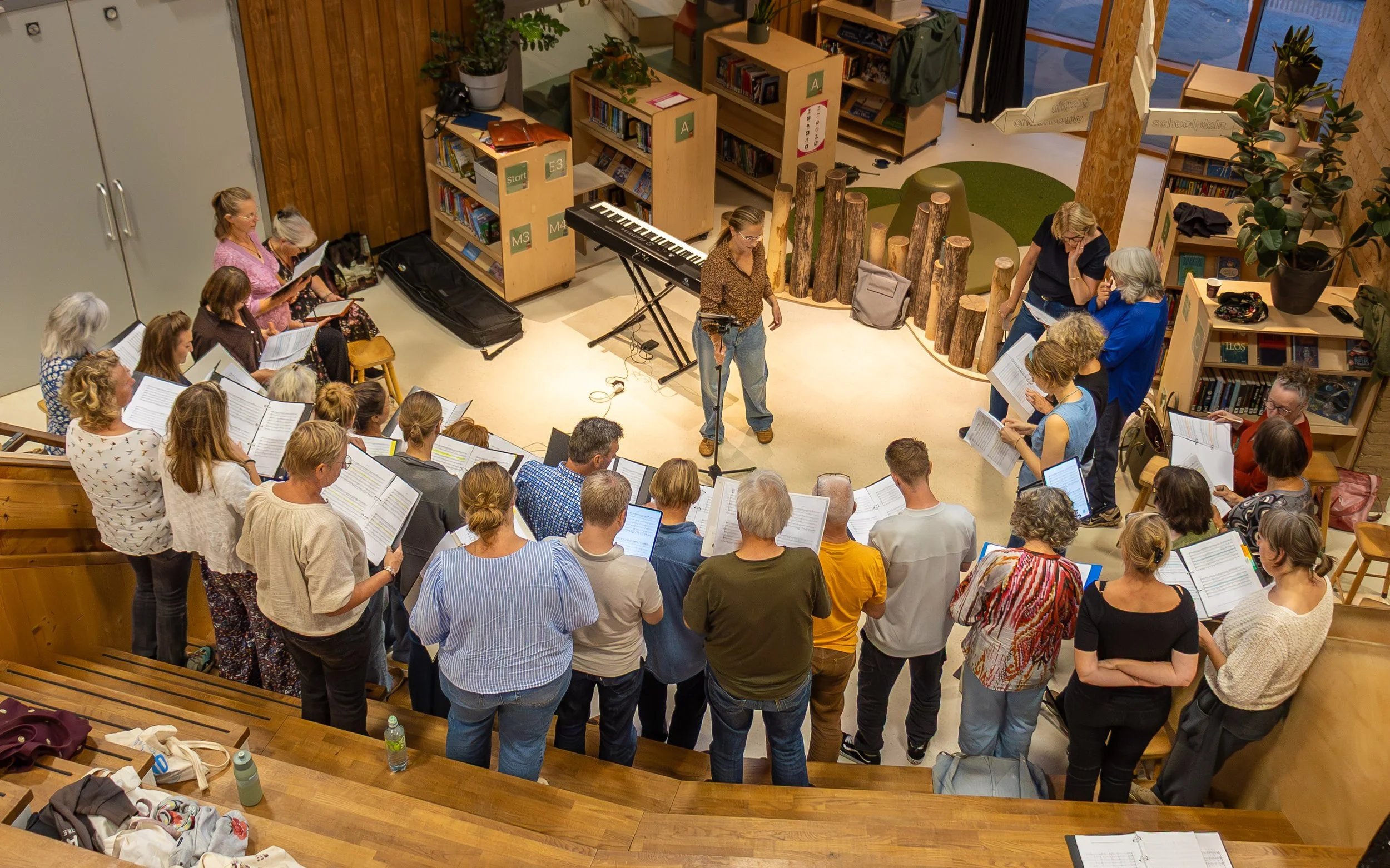 Repetitie het hoge zee koor almere