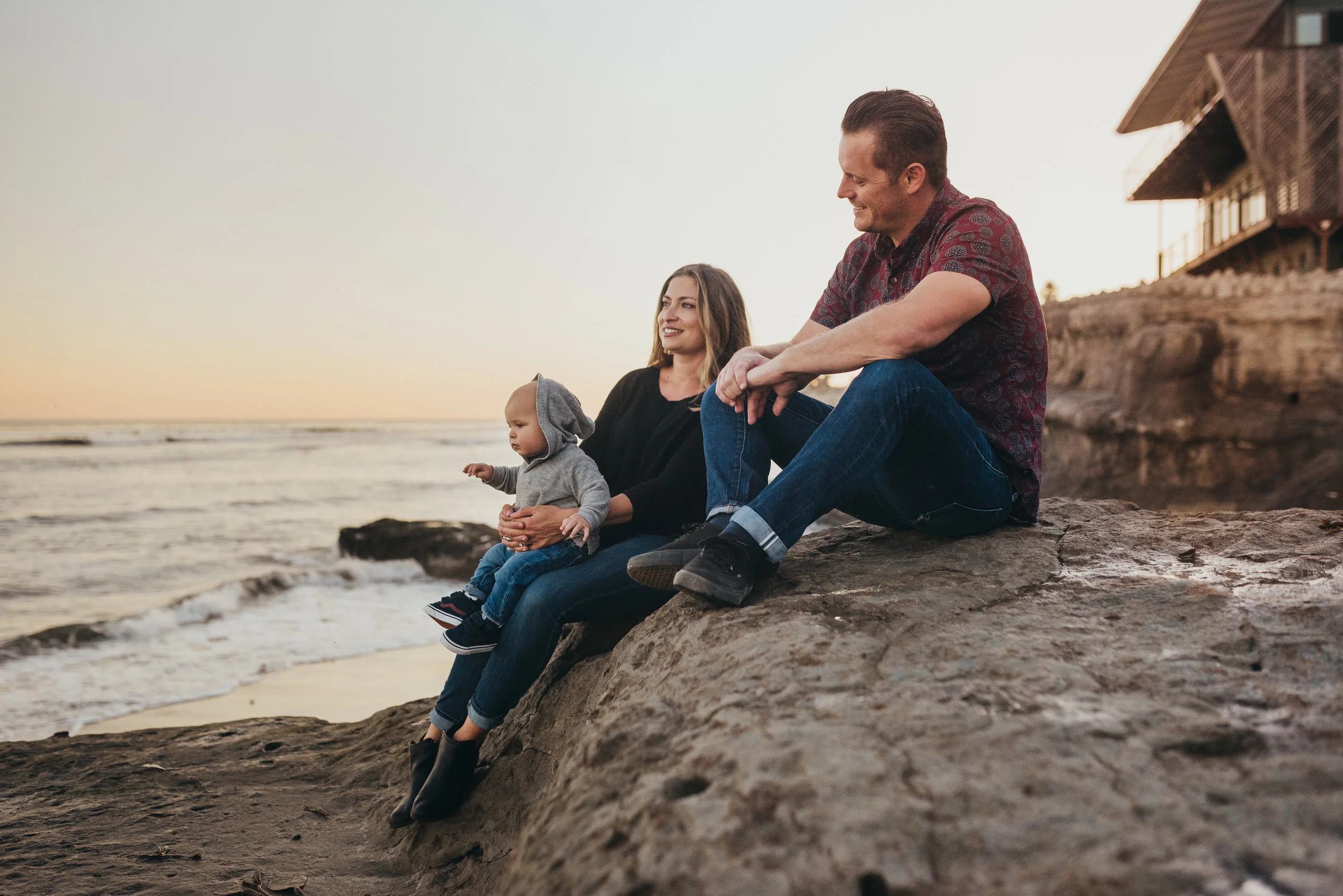 Fall Family Beach Session