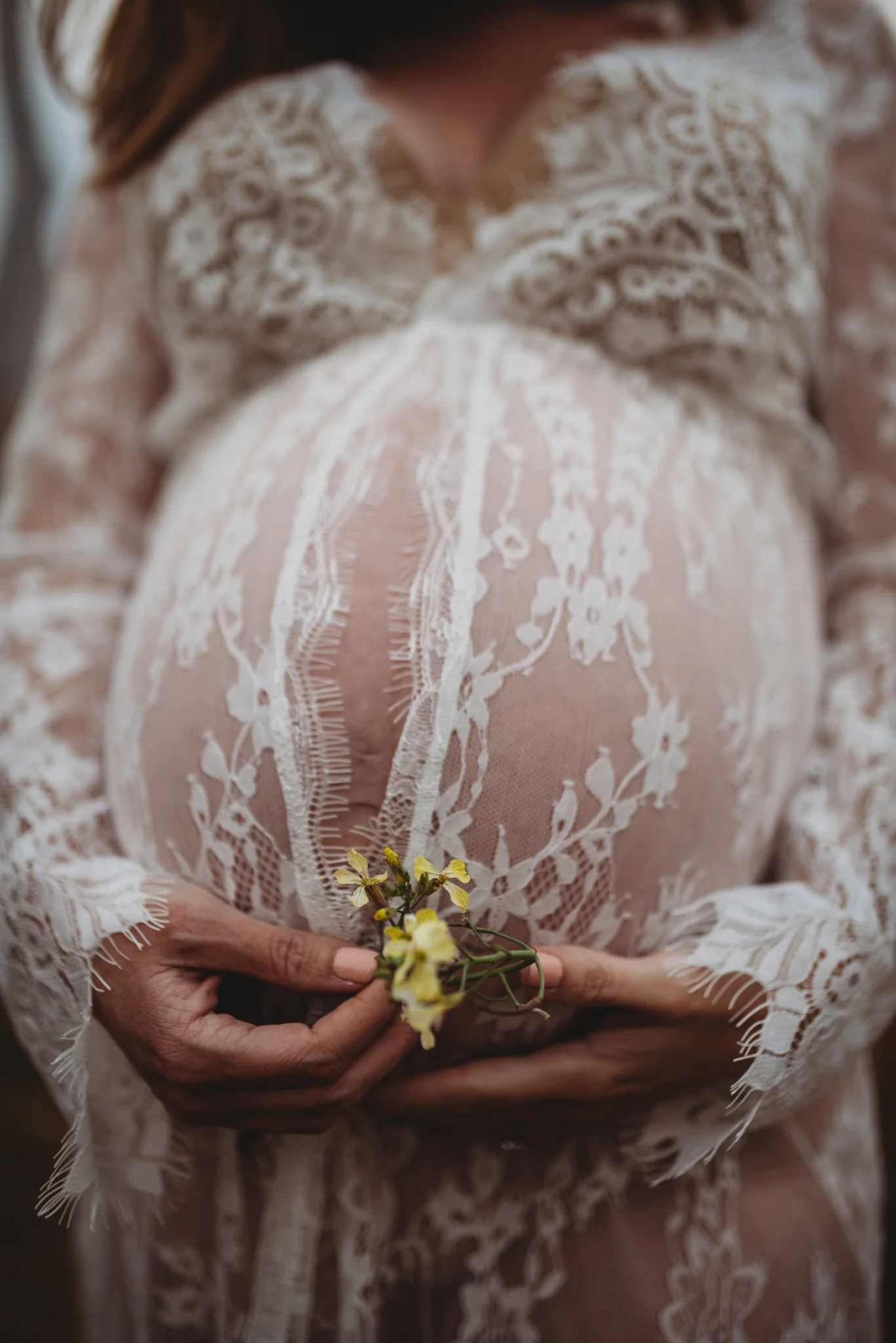 Moody Maternity Session