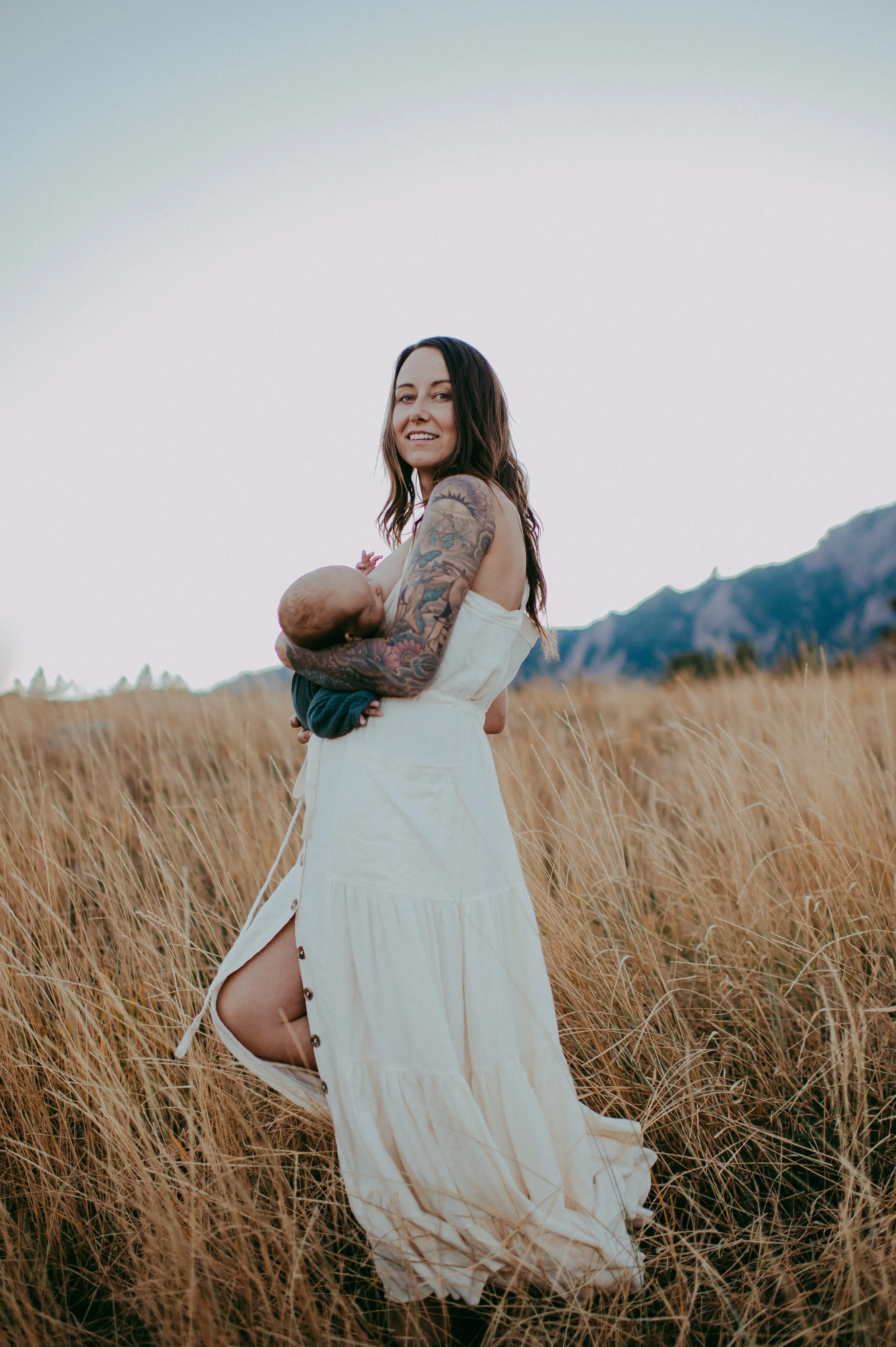 Outdoor Family Newborn Session | Boulder Newborn Photographer | Sunshine Lady Photography