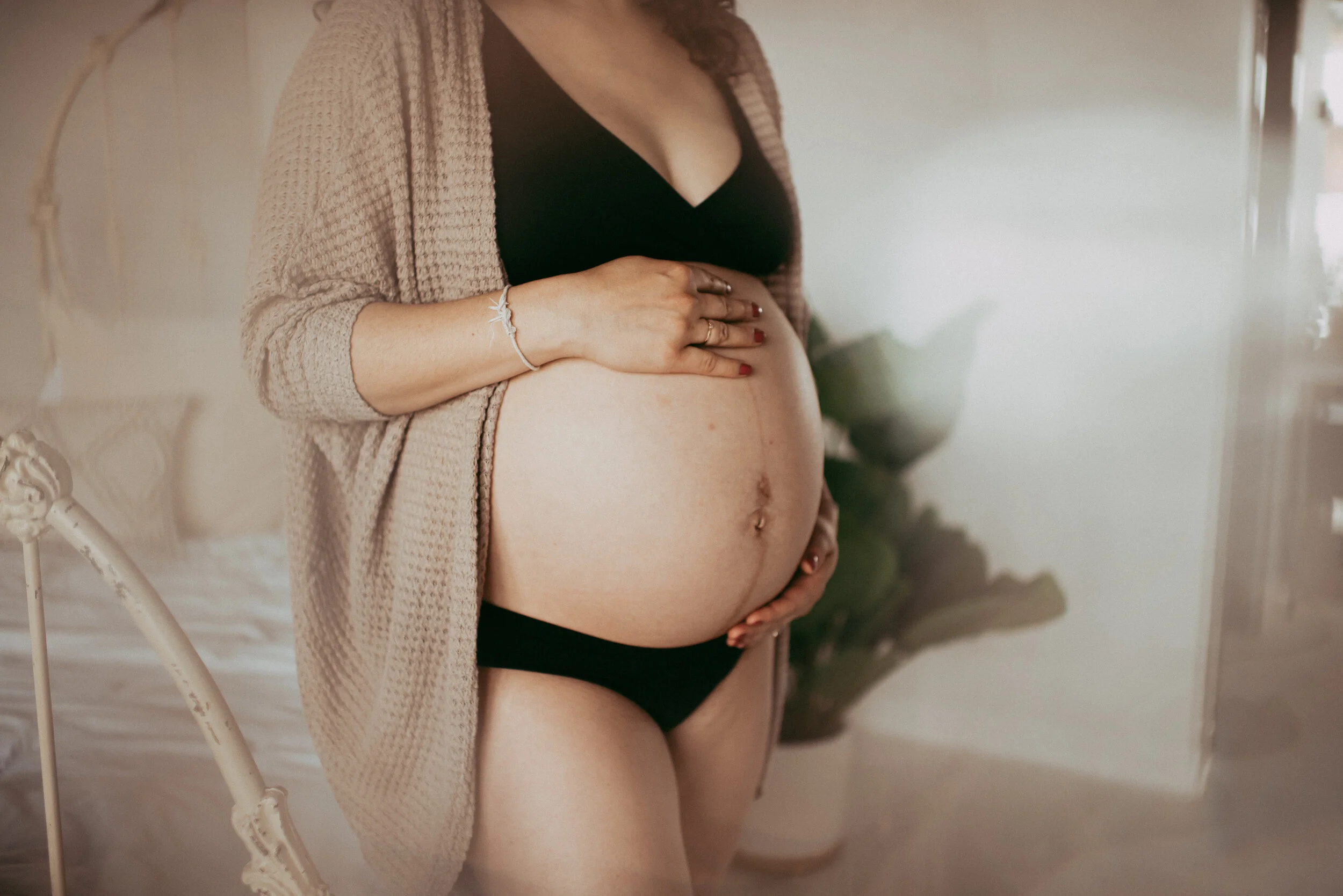 Studio Maternity Session | Boulder, Colorado Maternity Photographer
