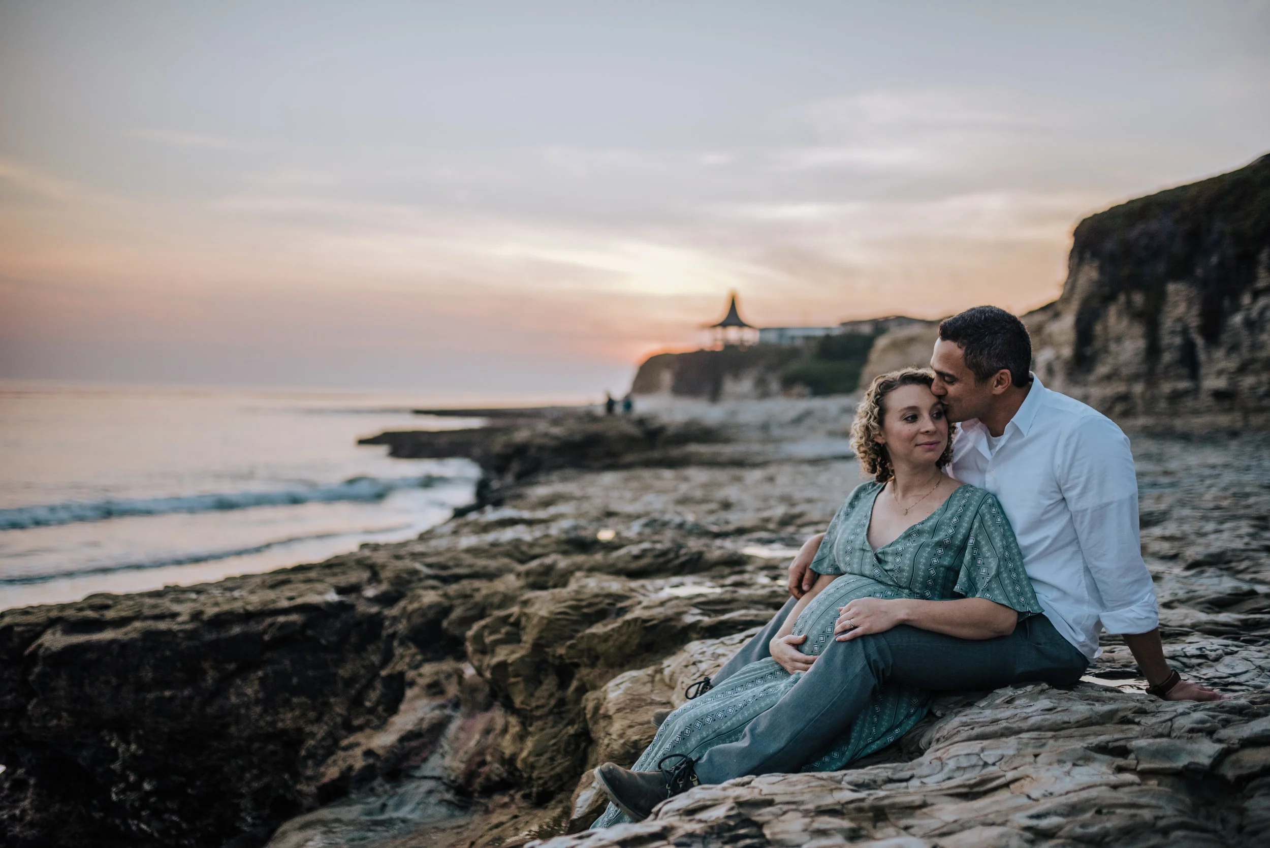 Sunset Beach Maternity Session