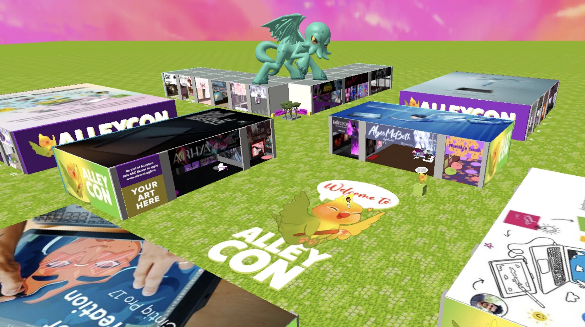 AlleyCon 2025 was produced in collaboration with Arts & Commissions, one of Discord’s largest commission artist communities.