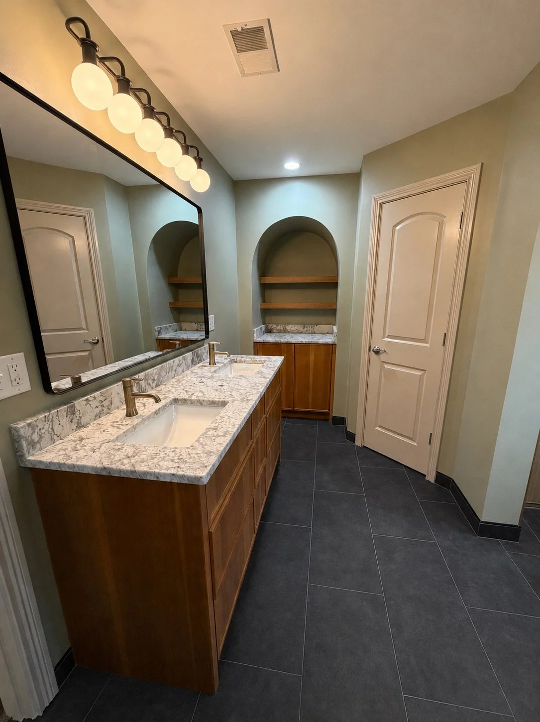 mod century modern bathroom