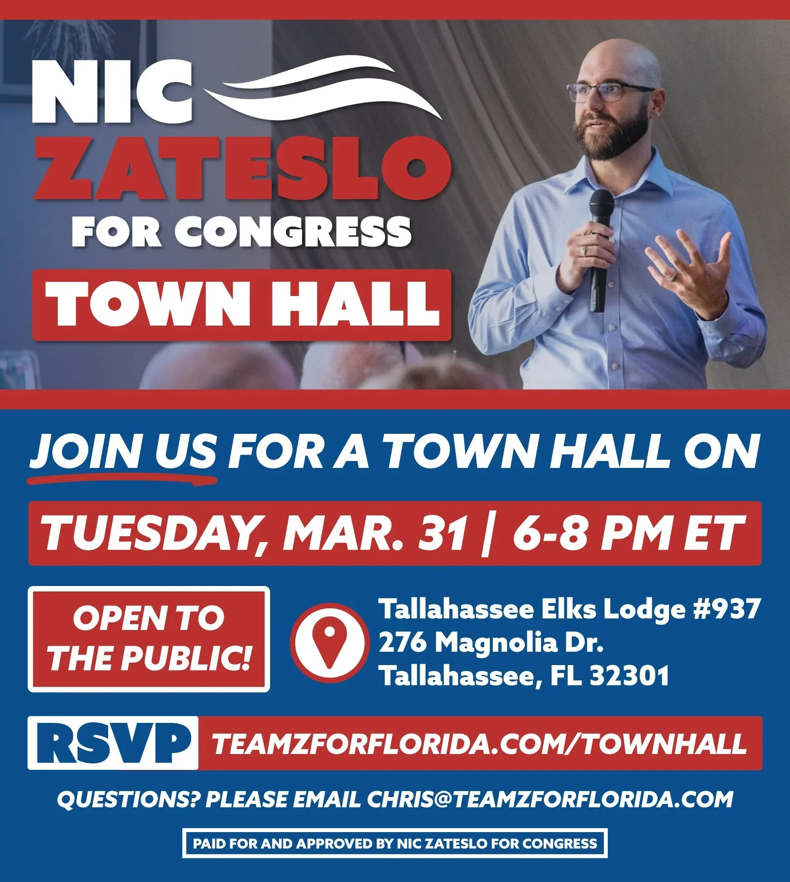 Town Hall with Nic Zateslo