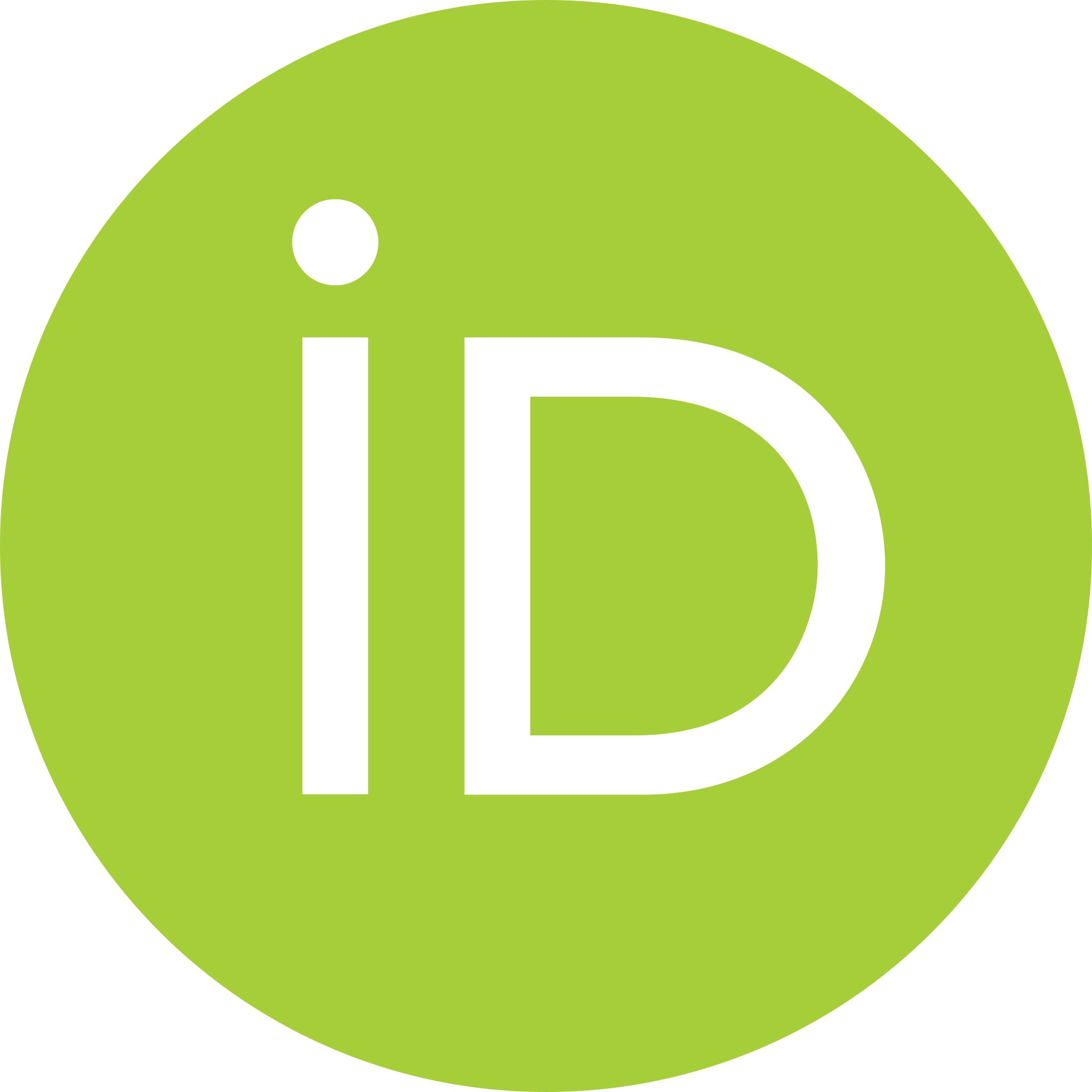 Green circular icon with white lowercase letters 'iD' in the center.