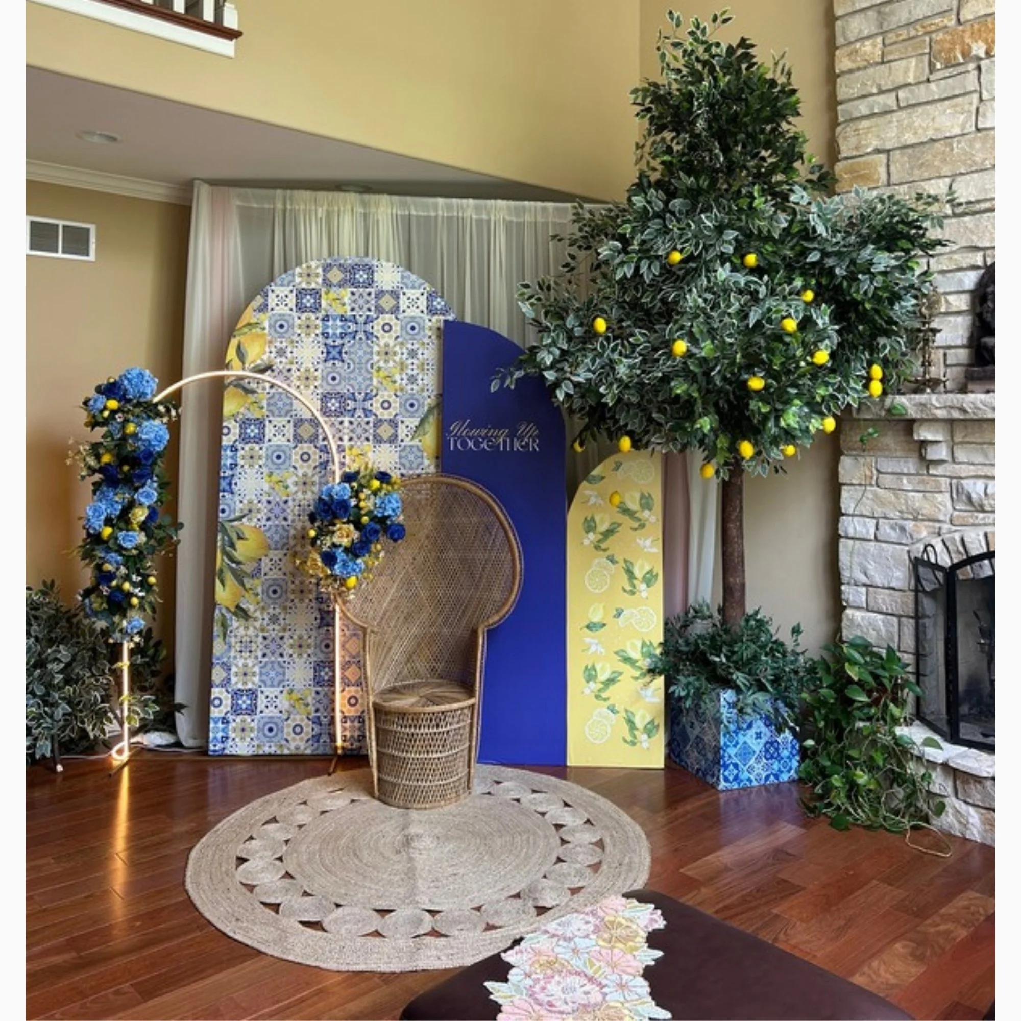 tile-print-arch-backdrops-with-peacock-chair-and-tree.jpg