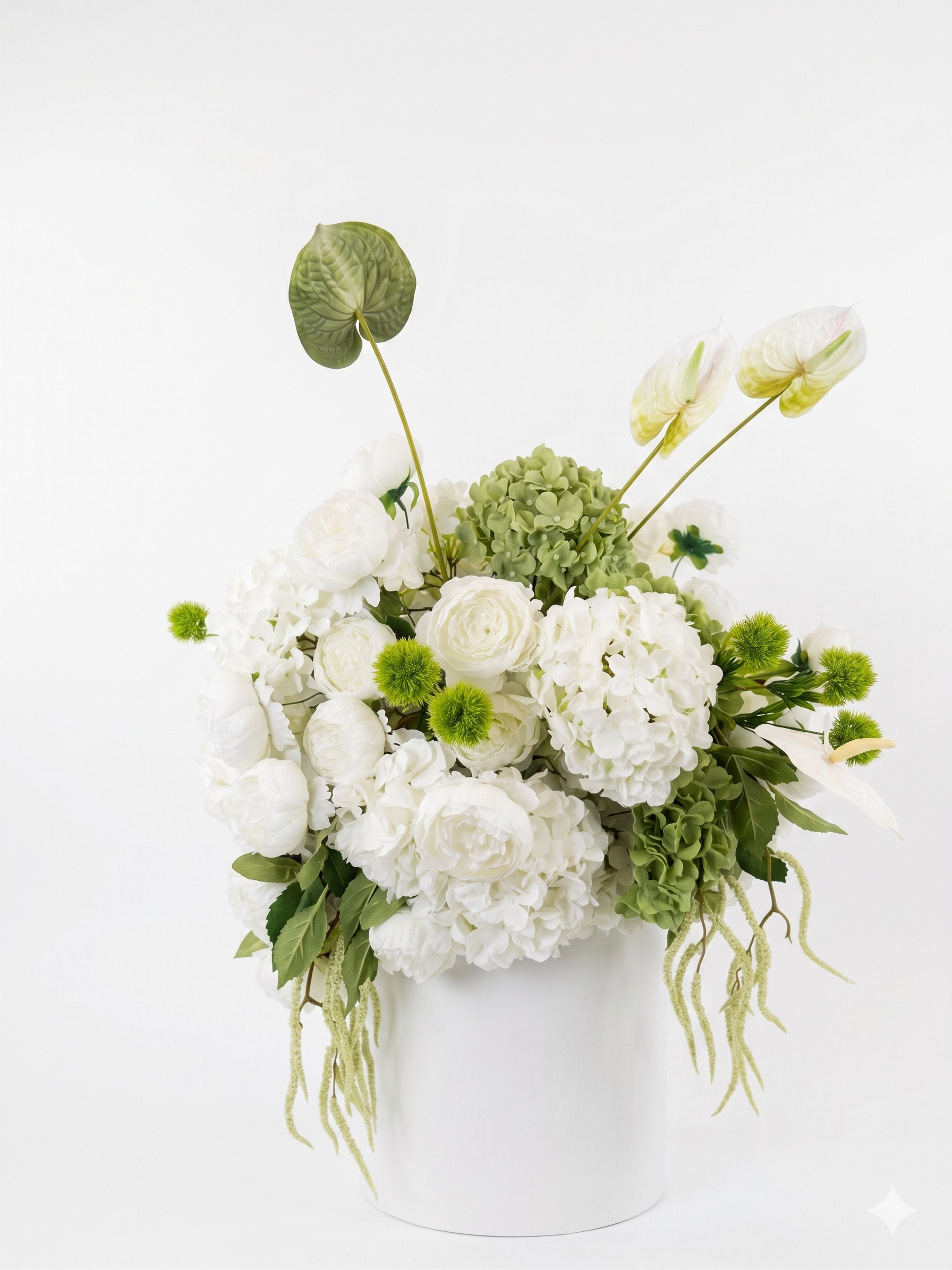 Tall Artificial Floral Arrangement