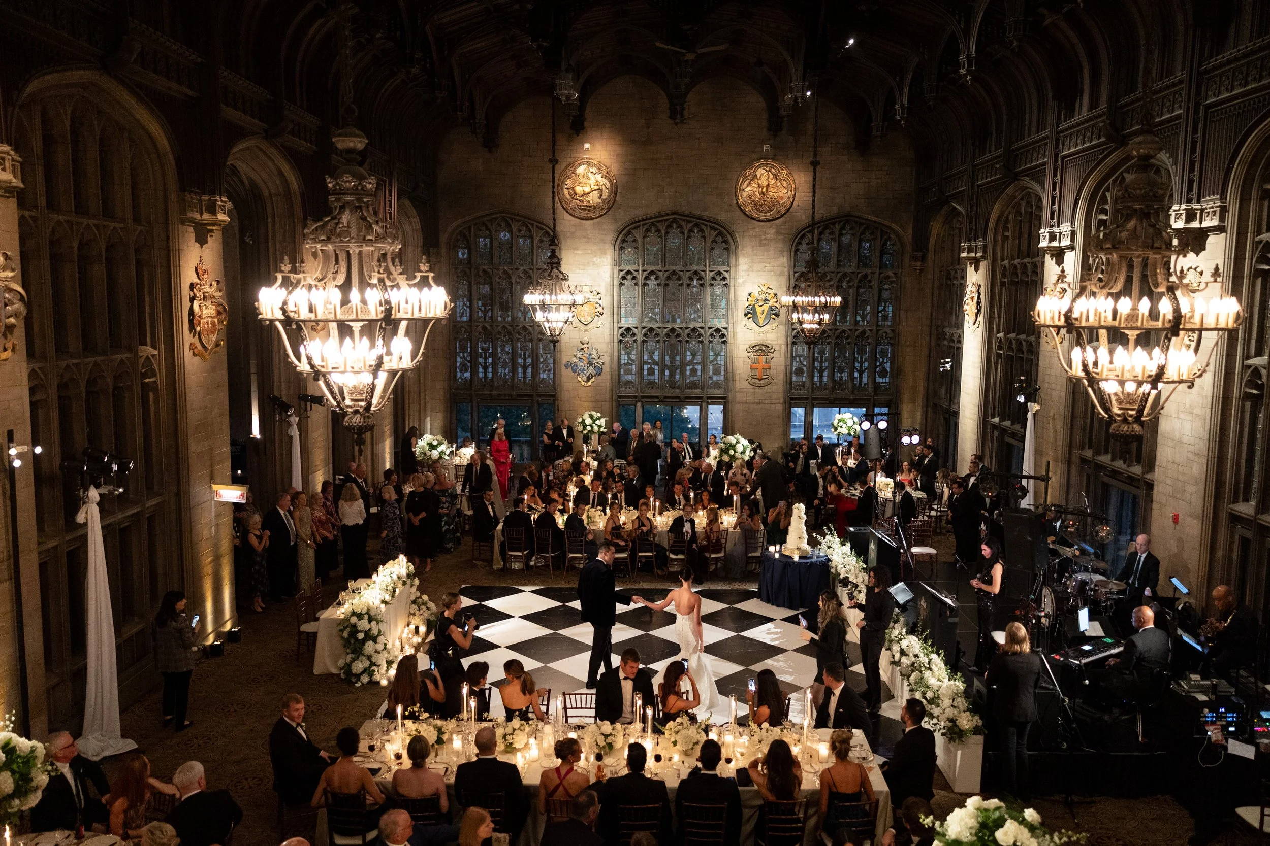 B&W Checkered Vinyl Cover