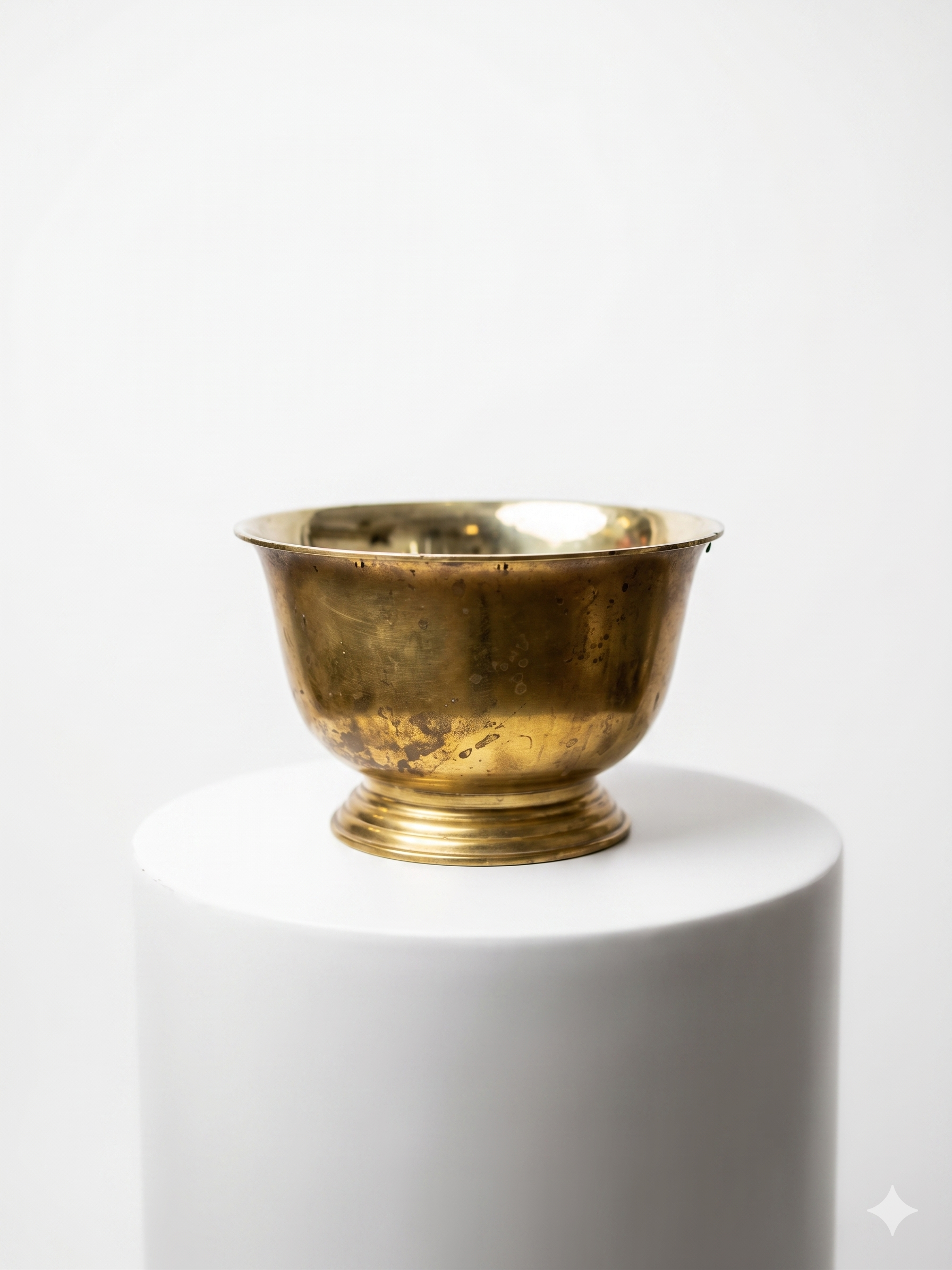 Gold Medium Footed Stand