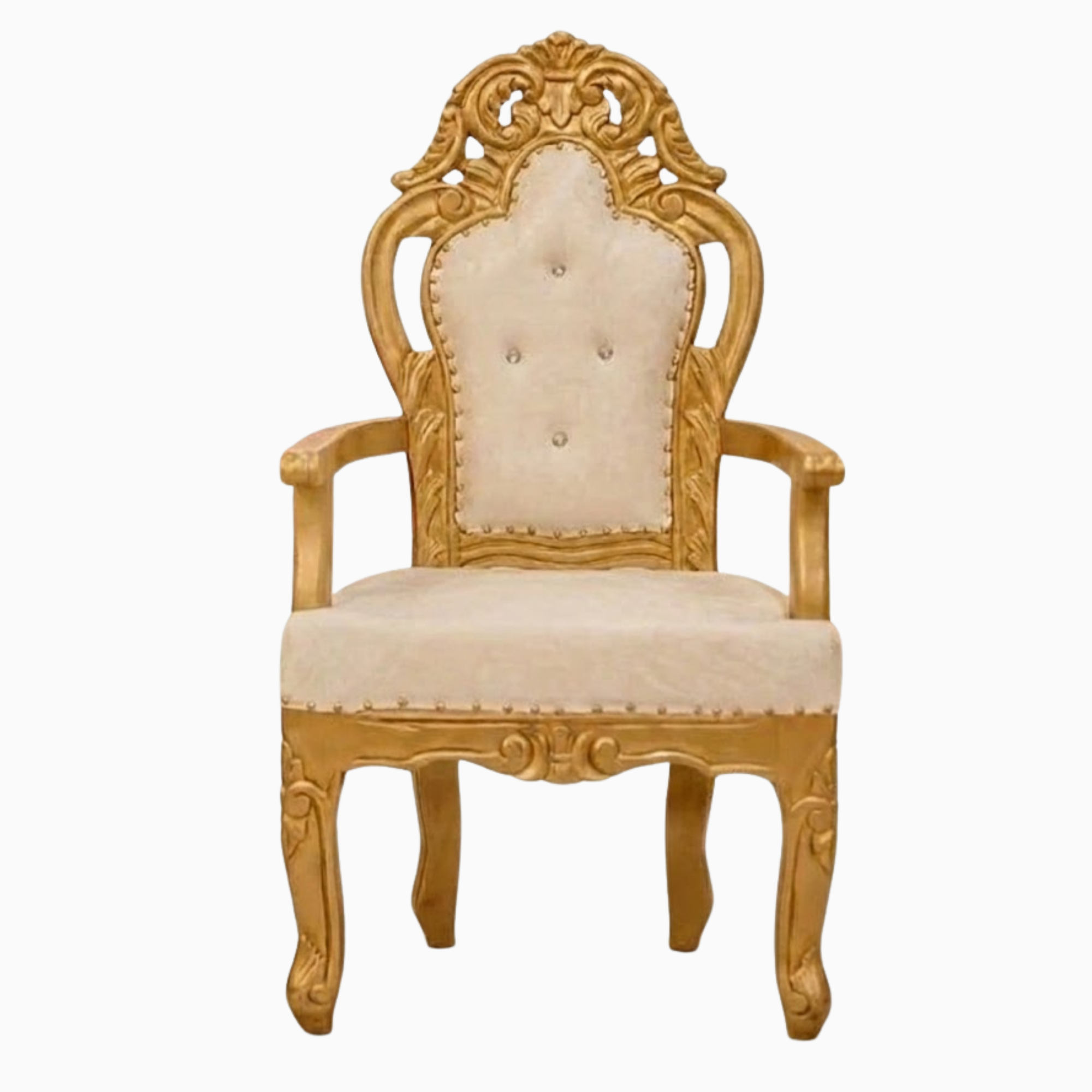 Hina Gold Throne Chair