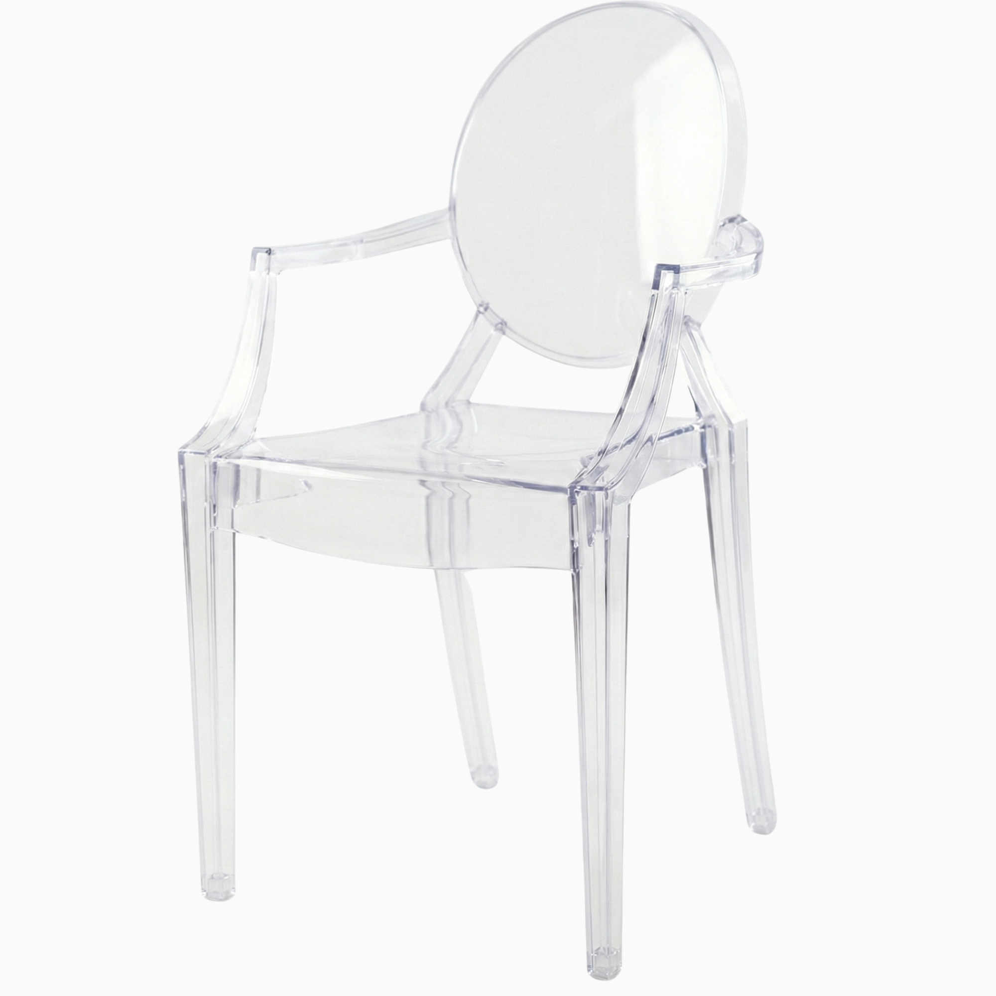 Ghost Chair with Armrest