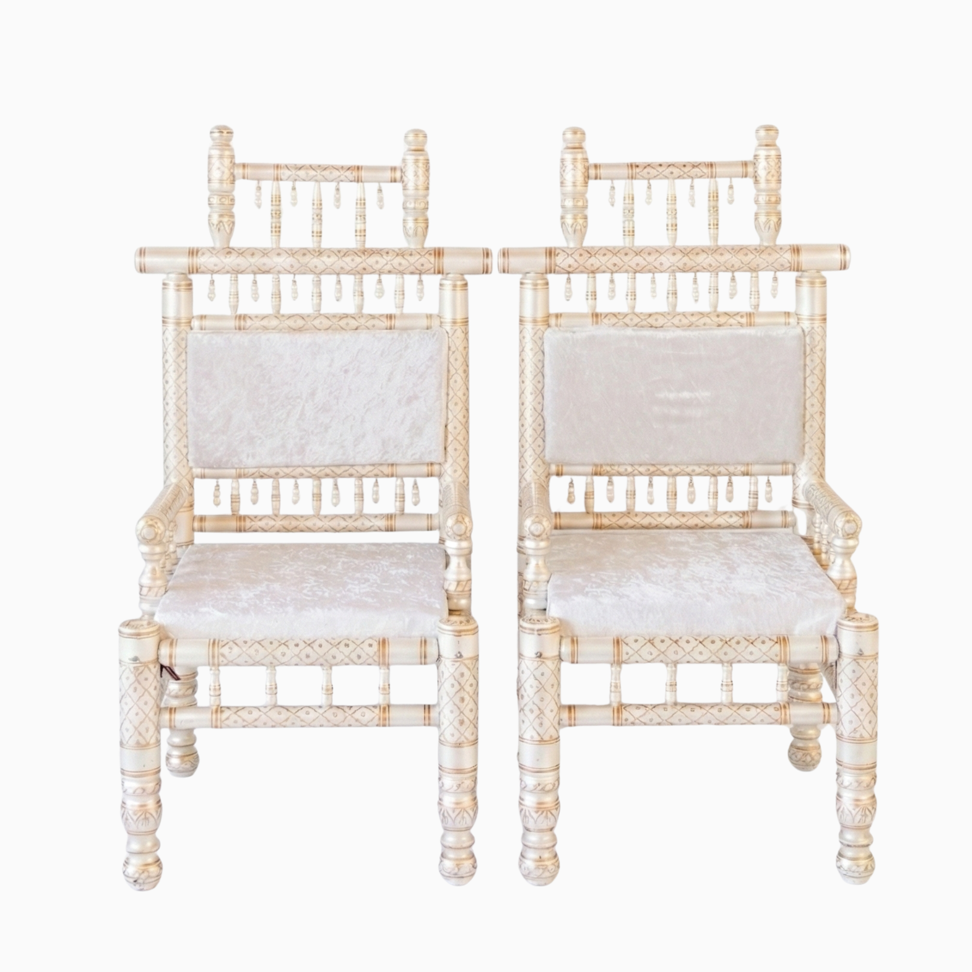 Sankheda Throne Chair