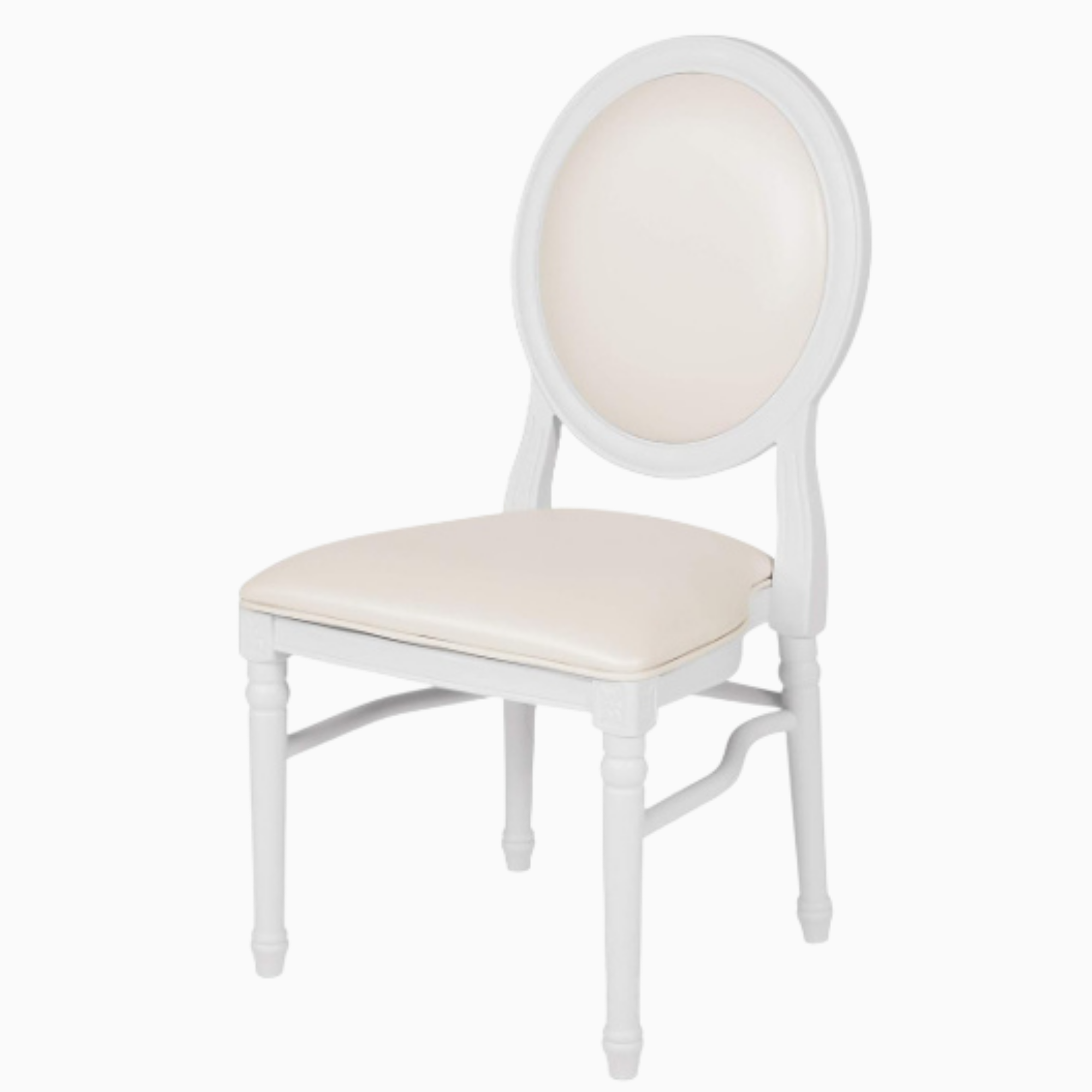 White King Louis Chair
