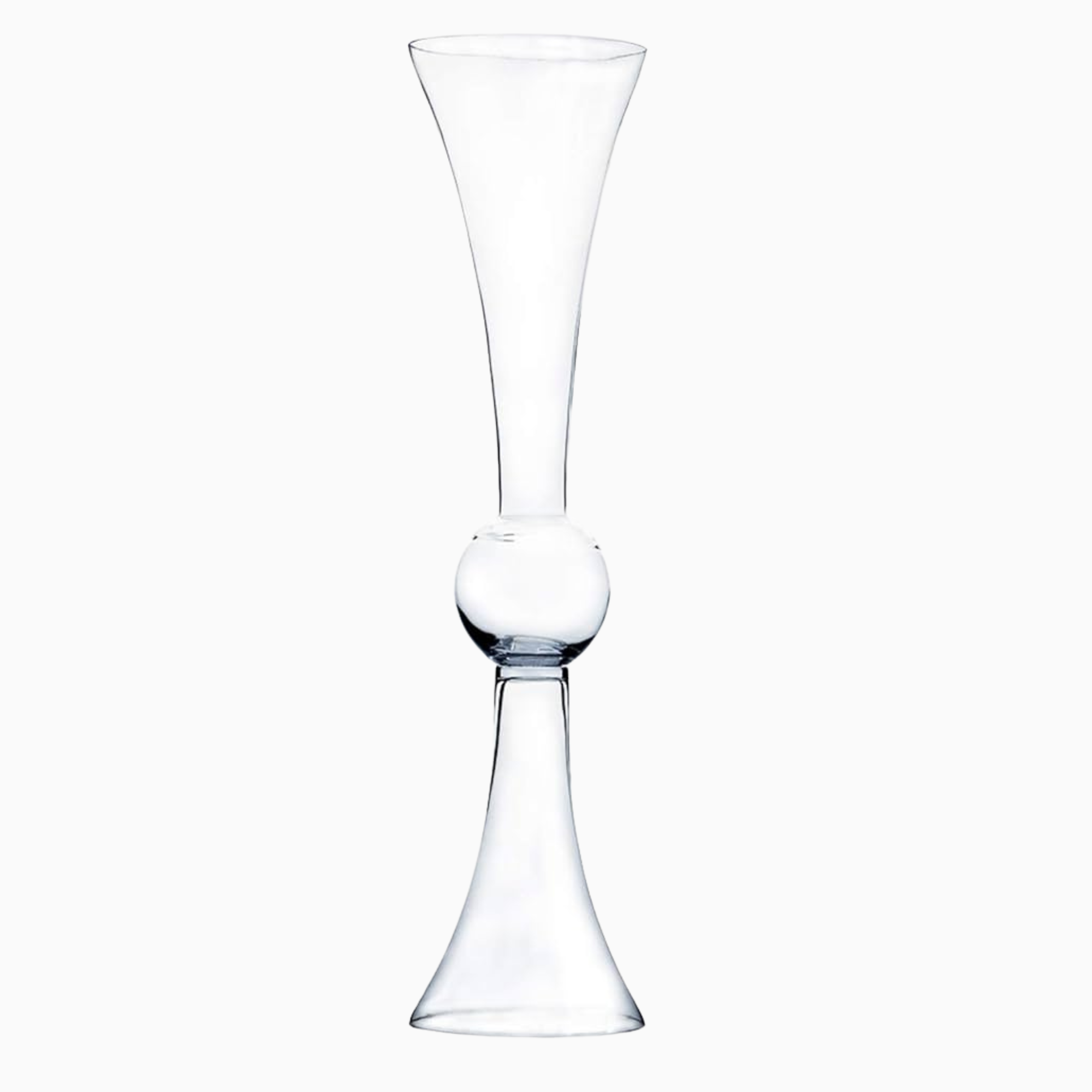 Glass Trumpet Vase