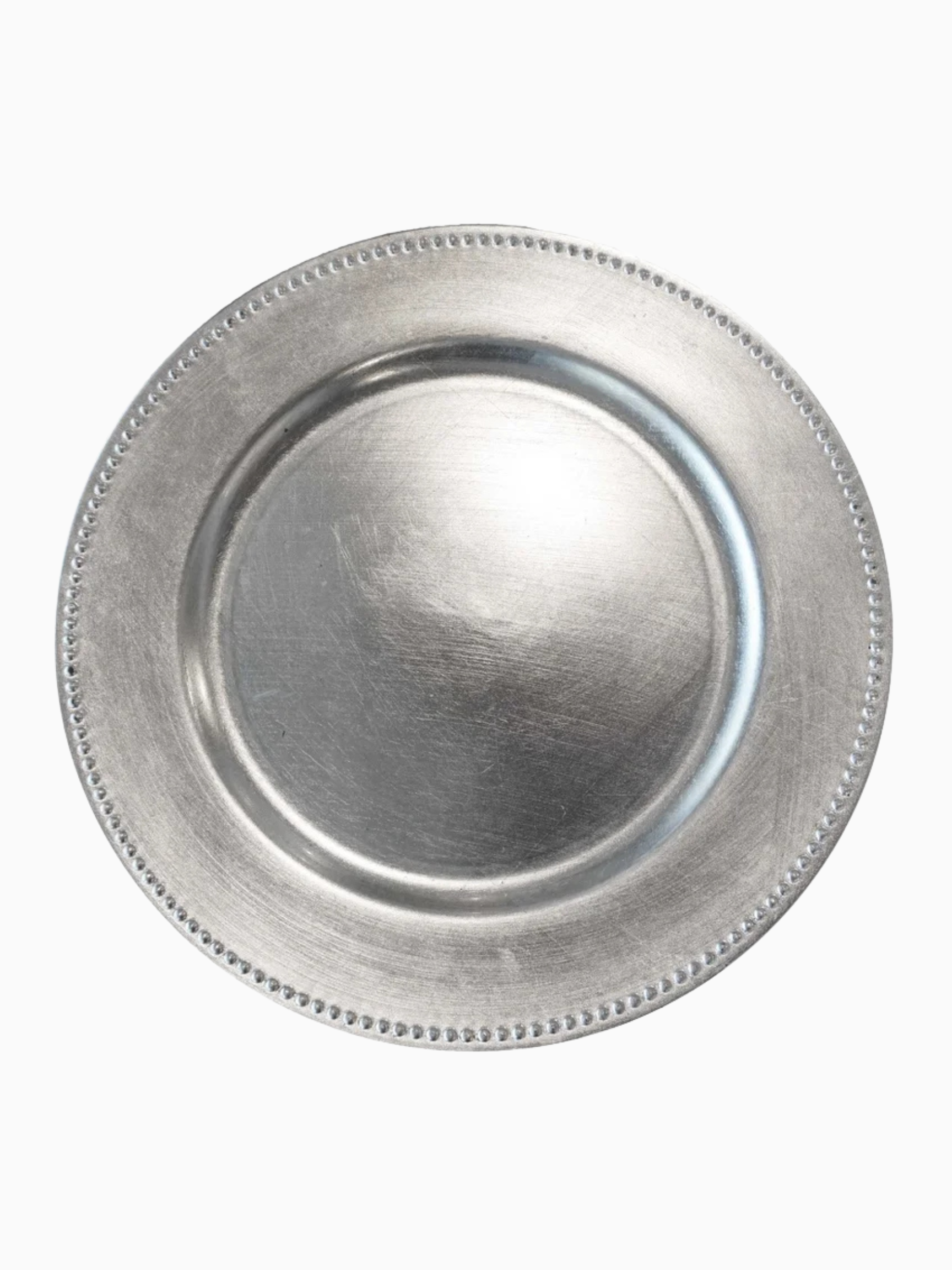 Silver Acrylic Beaded