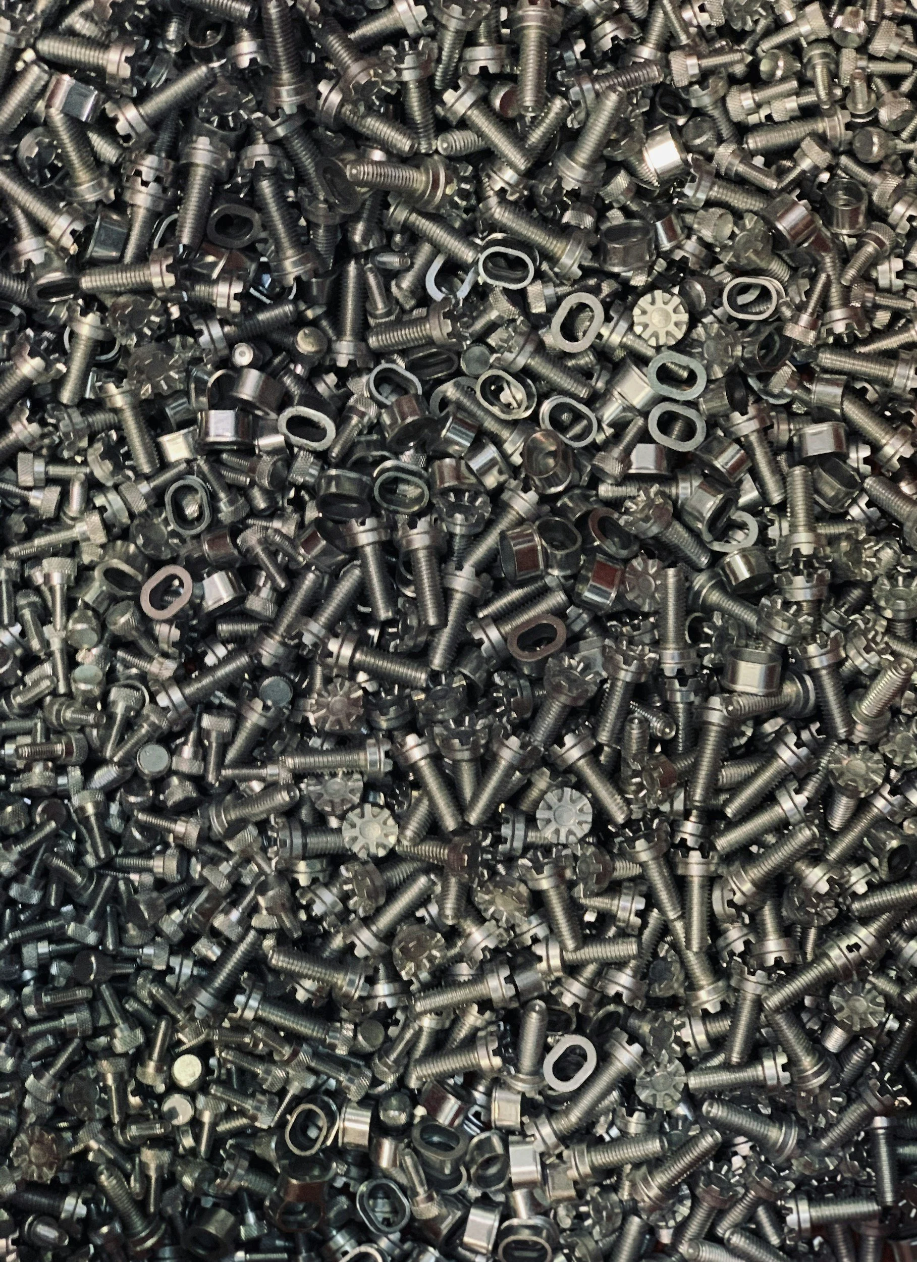 Mix of Thread Rolled Fasteners