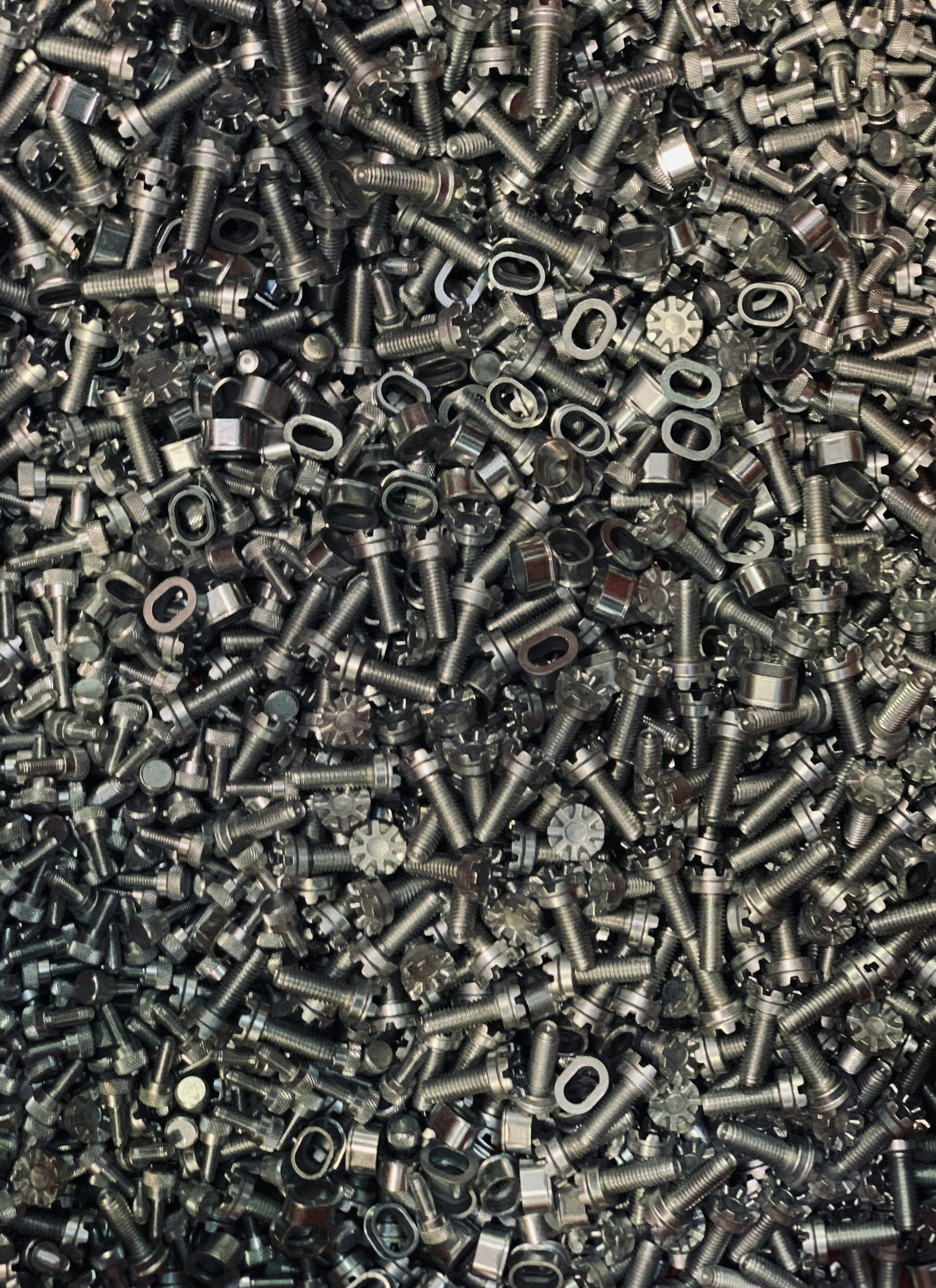 Mix of Thread Rolled Fasteners