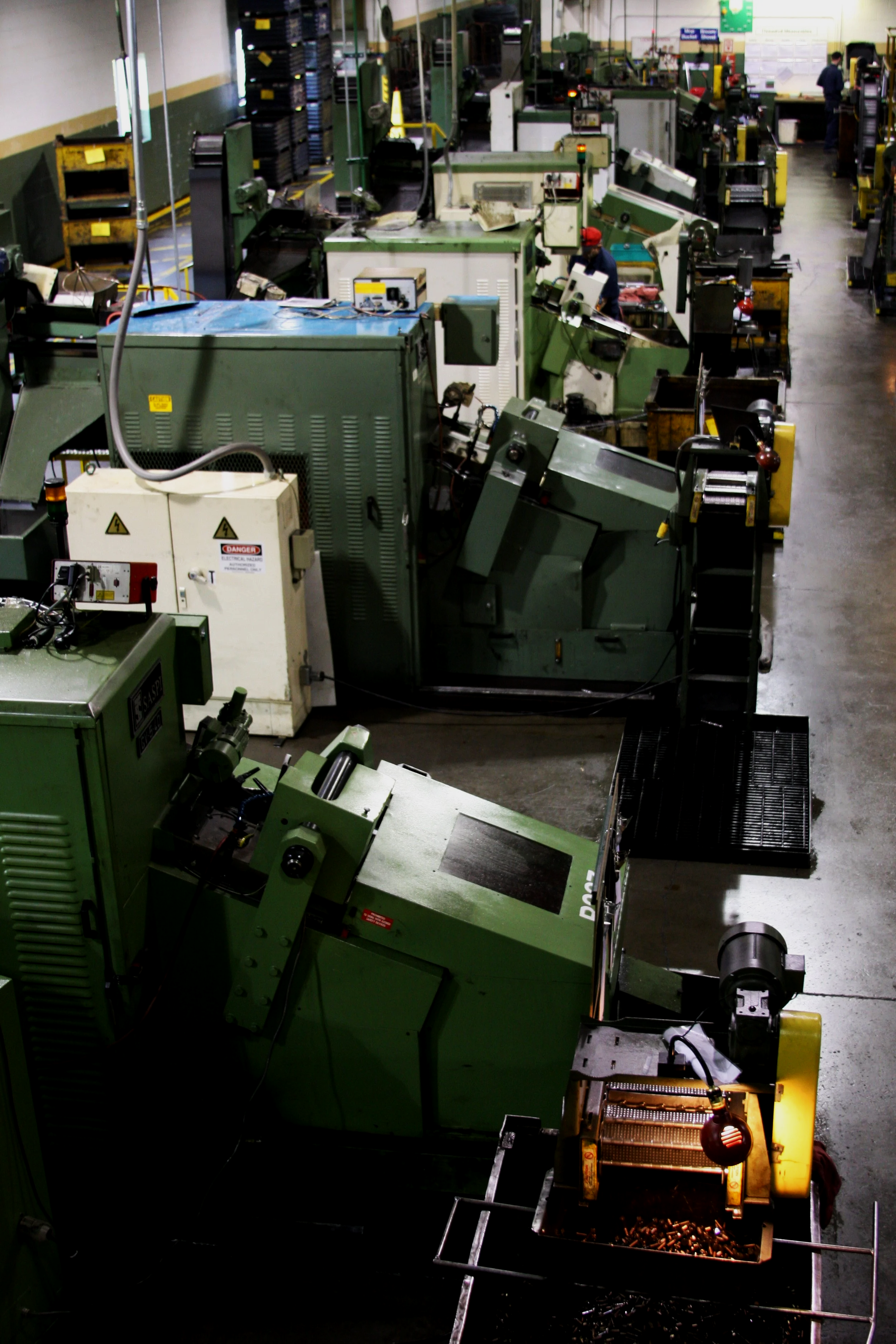 Saspi thread rolling equipment used for precision roll forming of standard and special fastener threads.