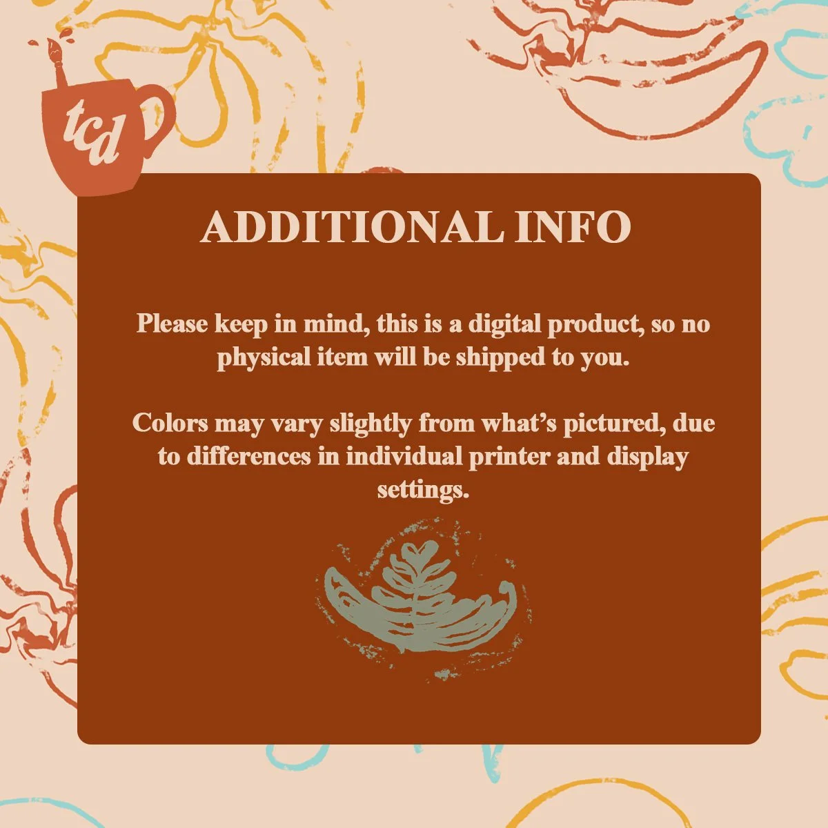 Greeting Card Digital Download Instructions