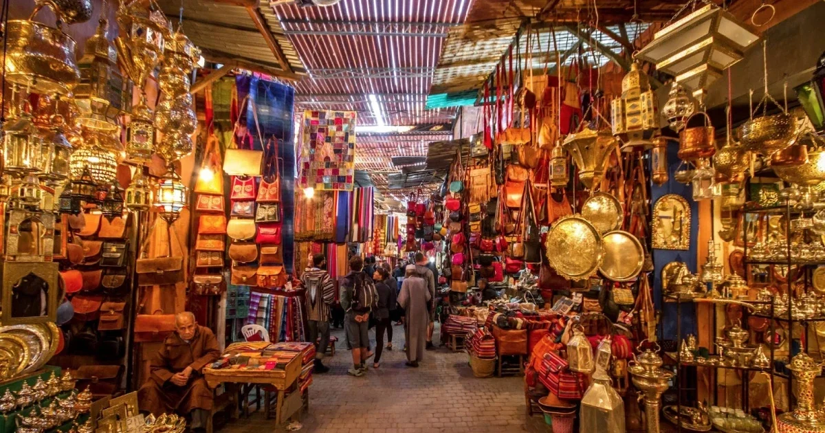 The old Market / The old medina of Rabat 