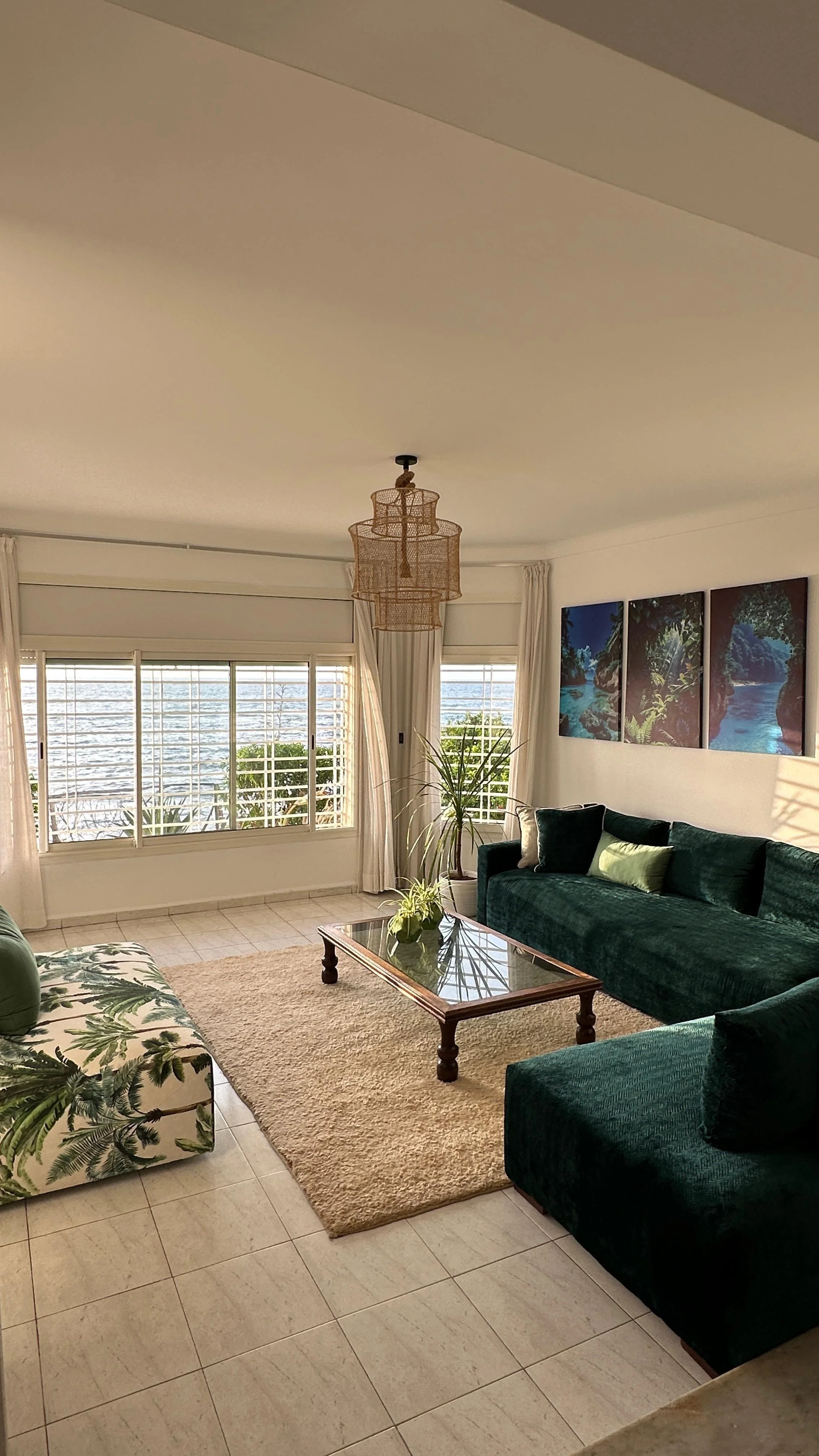 Airbnb Harhoura avec vue sur mer pour 8 personnes