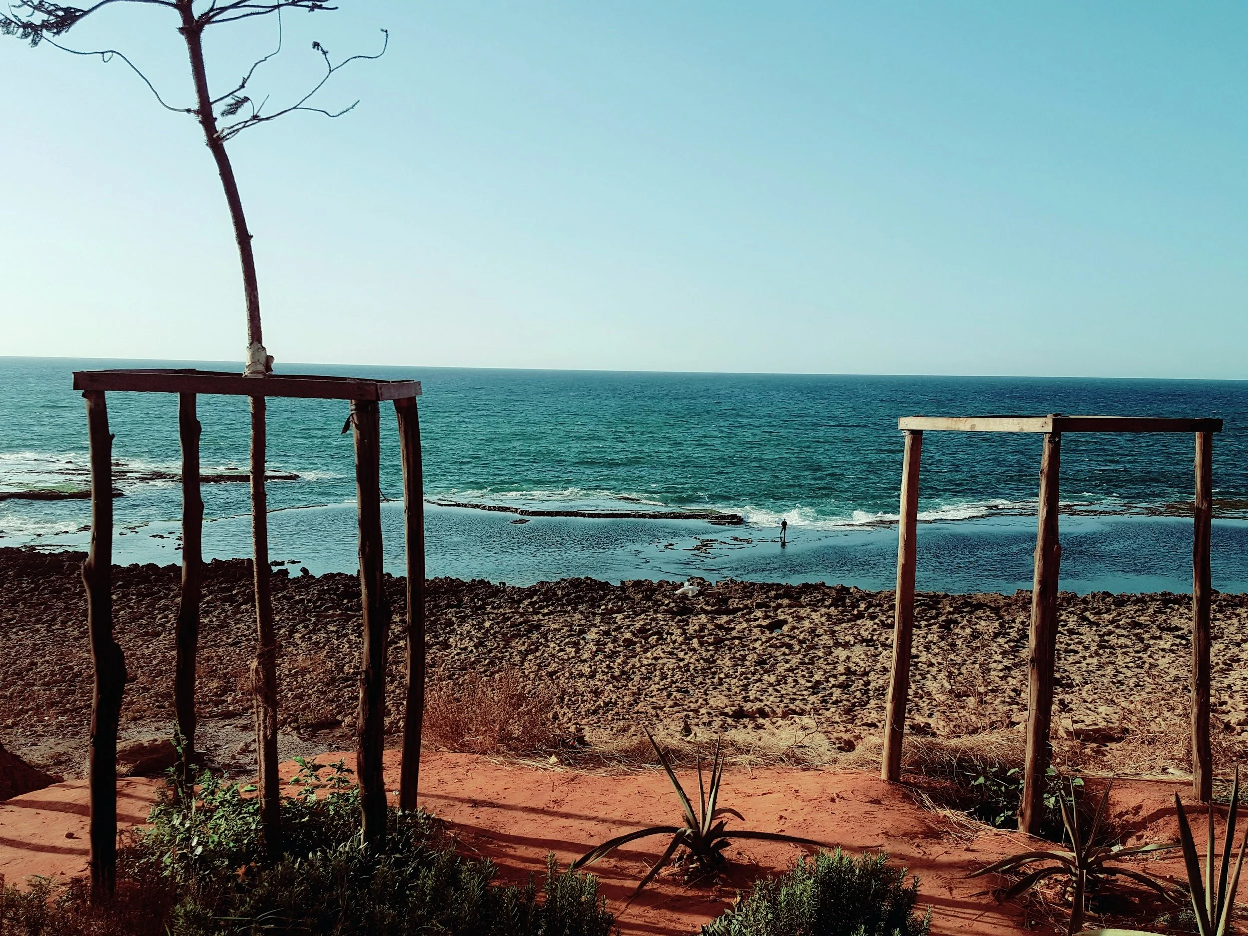 Airbnb Harhoura avec vue sur mer pour 8 personnes