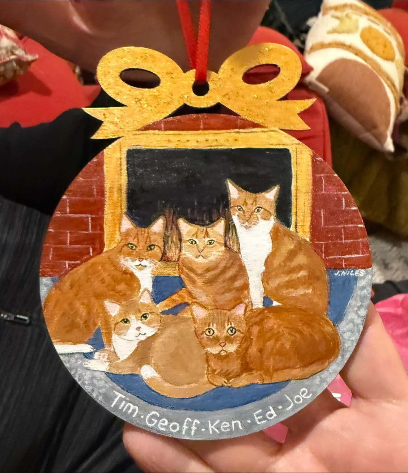 "Amazing, Jen Niles!! We are floored!! Thank you sooooo much, we LOVE this commission!!"
-Nancy and Jim F.