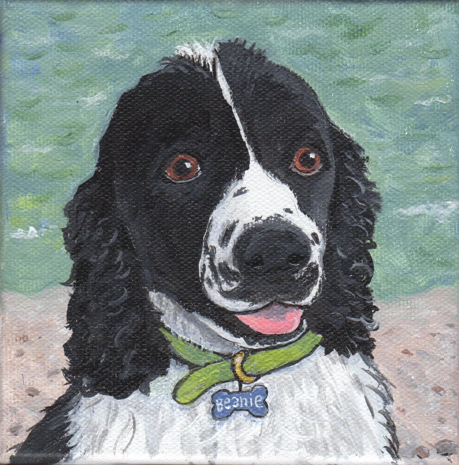 "The painting looks fantastic!" 
-Jennifer P.