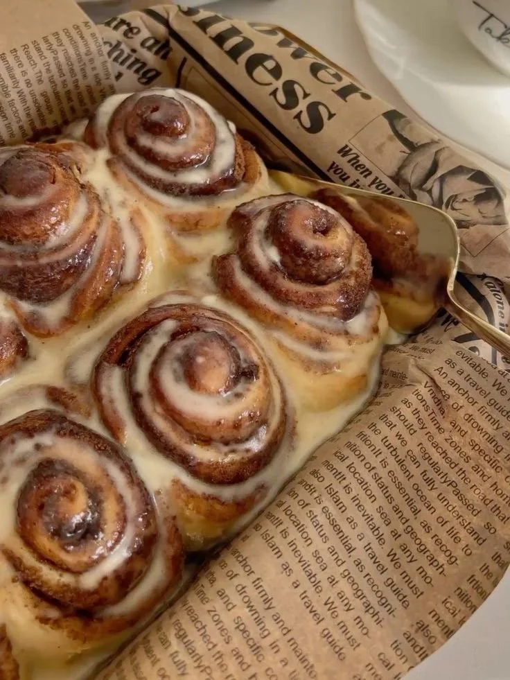 Caramelized Cream cheese Cinnamon Rolls