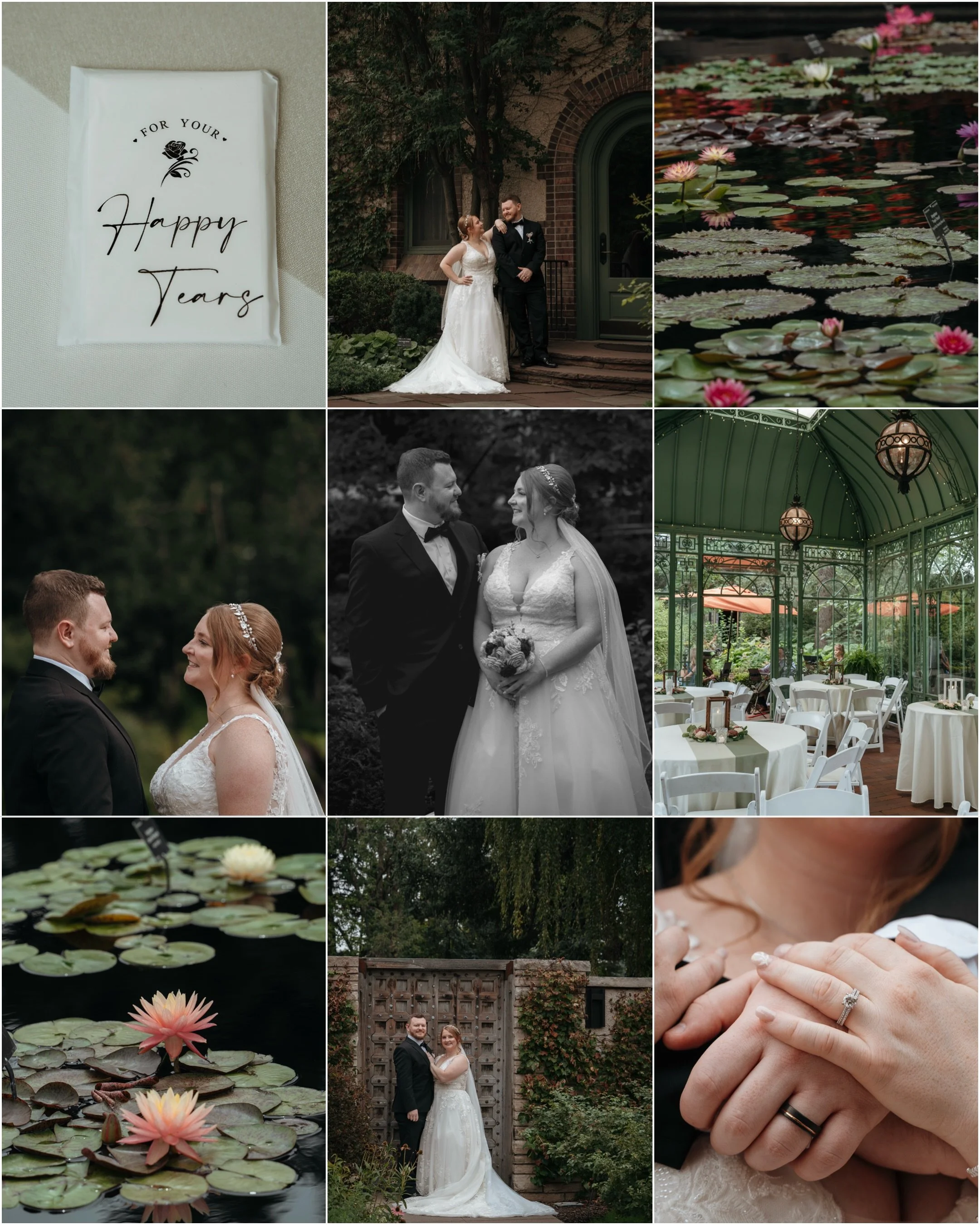 Jessica &amp; Chase🤍 

It was such a beautiful day in the garden with these two. Another bucket list location crossed off my list, I am beyond words for how gorgeous the space was🪷✨ 

Thank you for having us @denverbotanic !