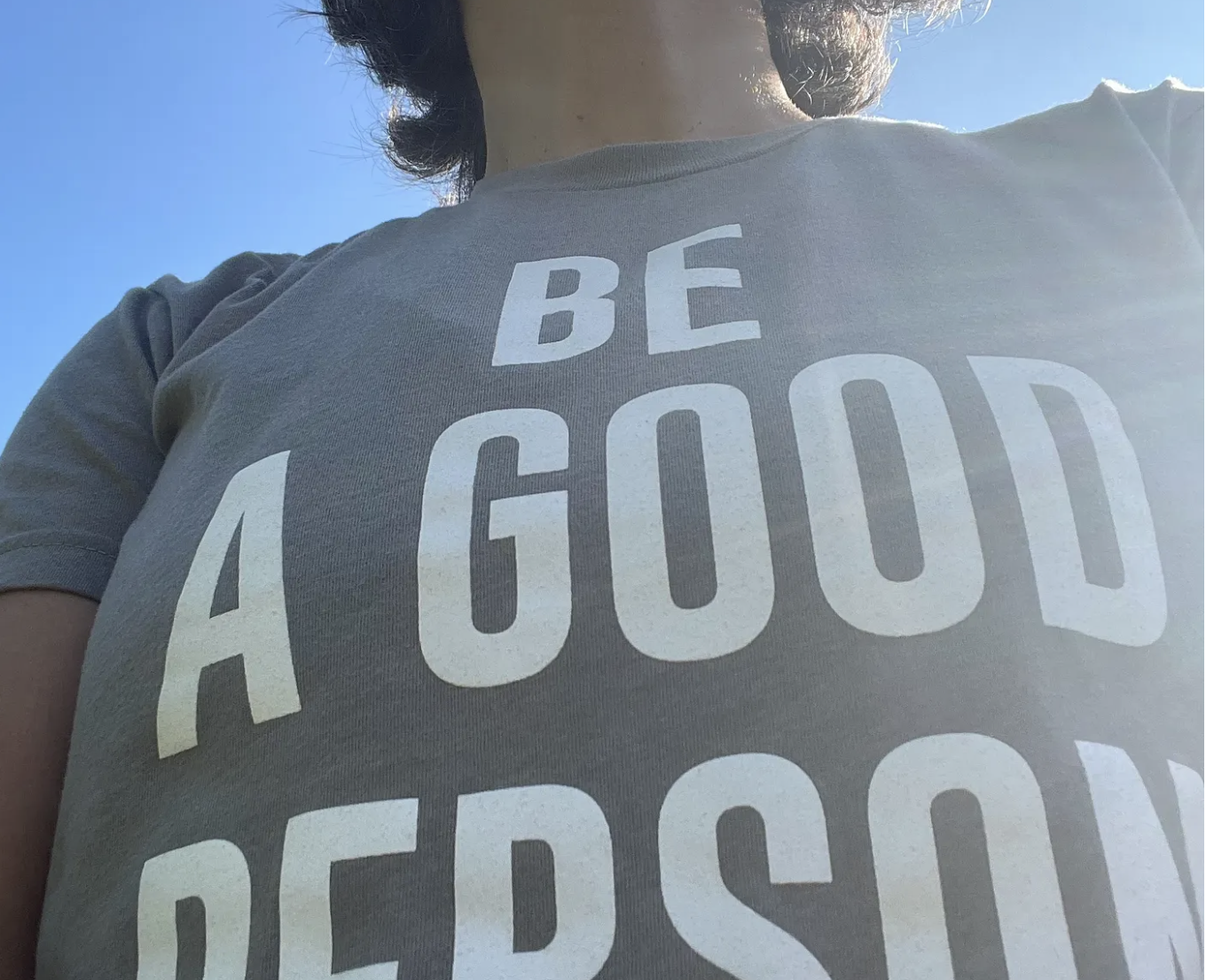 Be a Good Person