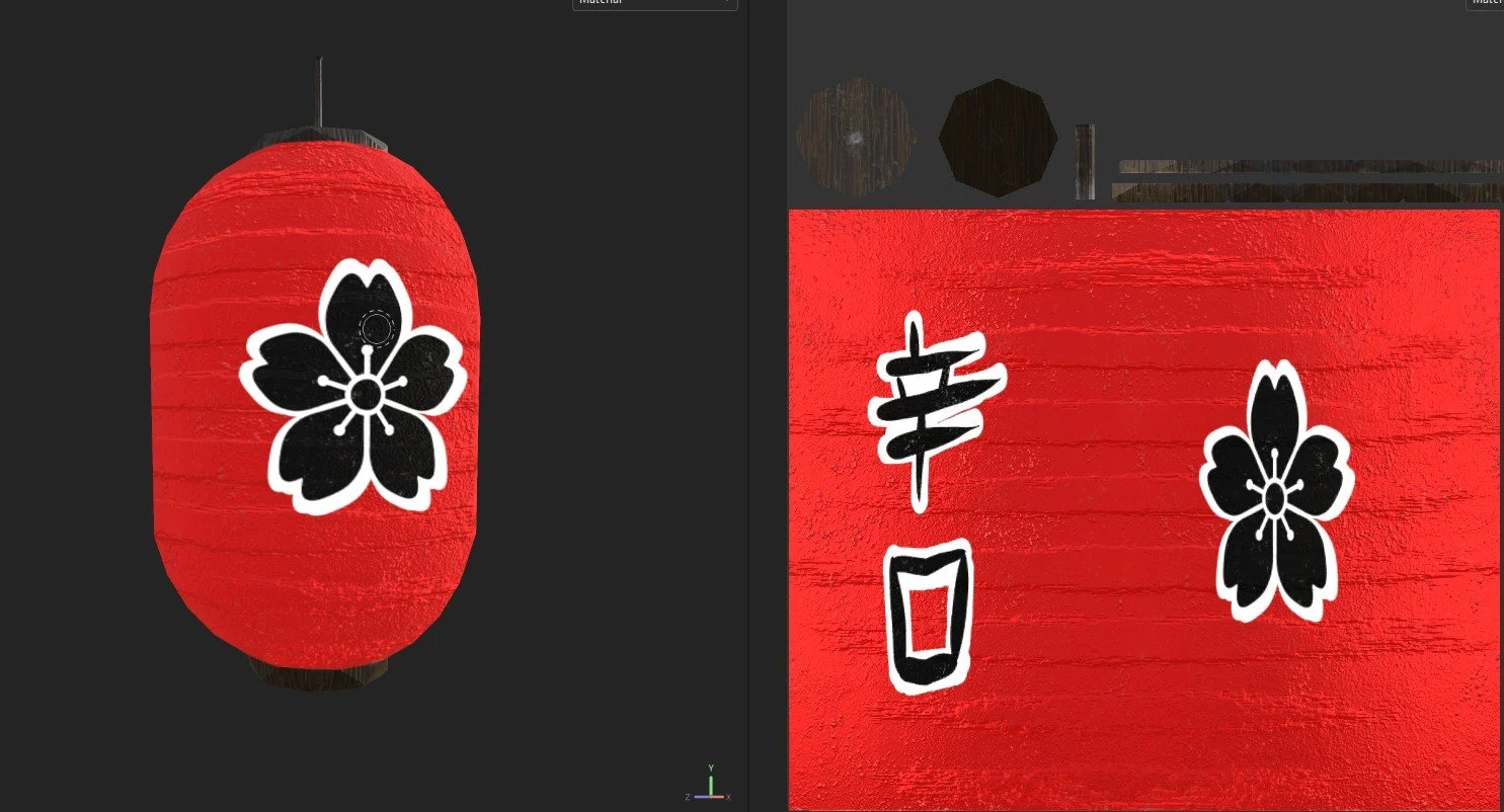 Pictured in Substance Painter.