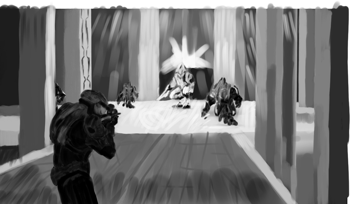 Grayscale Speedpaint