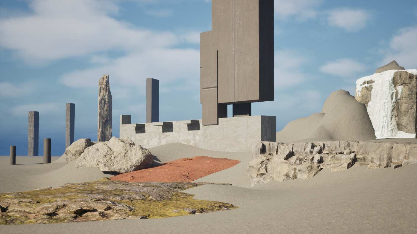 Unreal Engine 5 3D blockout