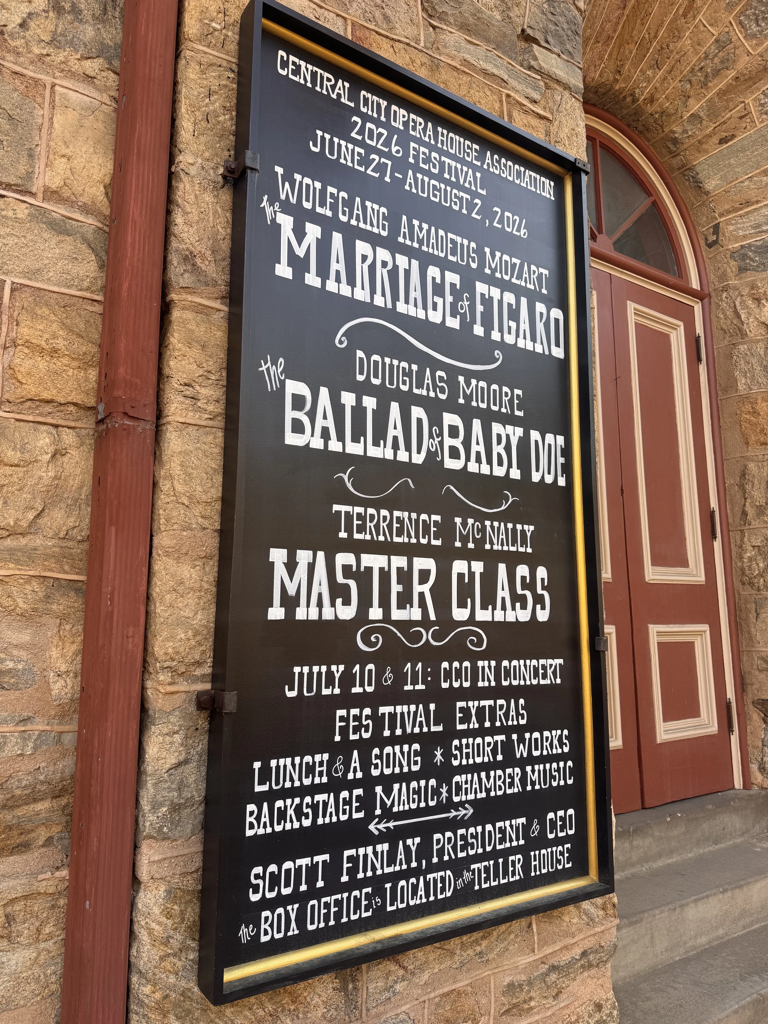  Musical Musings: Central City Opera 2026 Festival Season