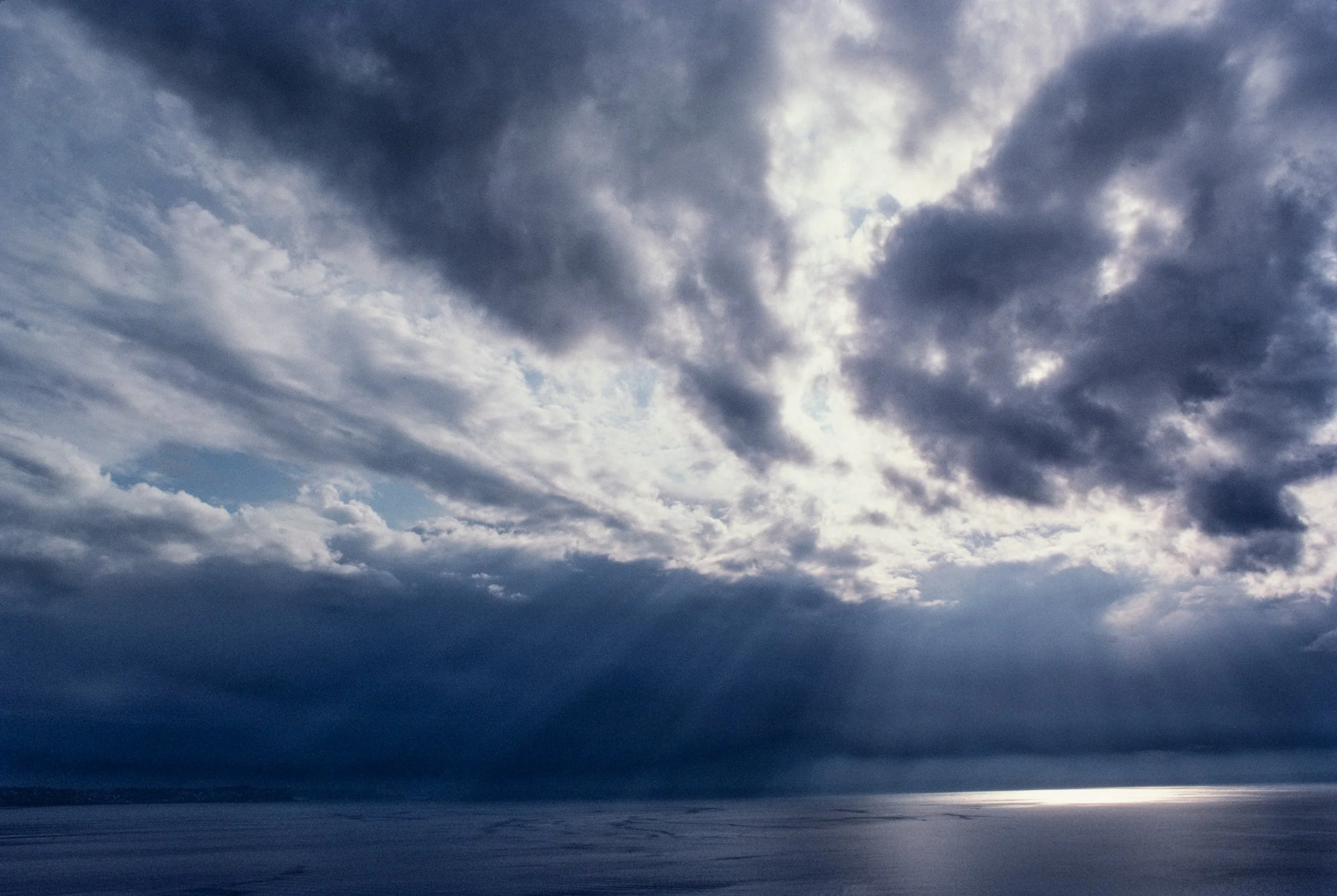 Sunbeams Over Puget Sound